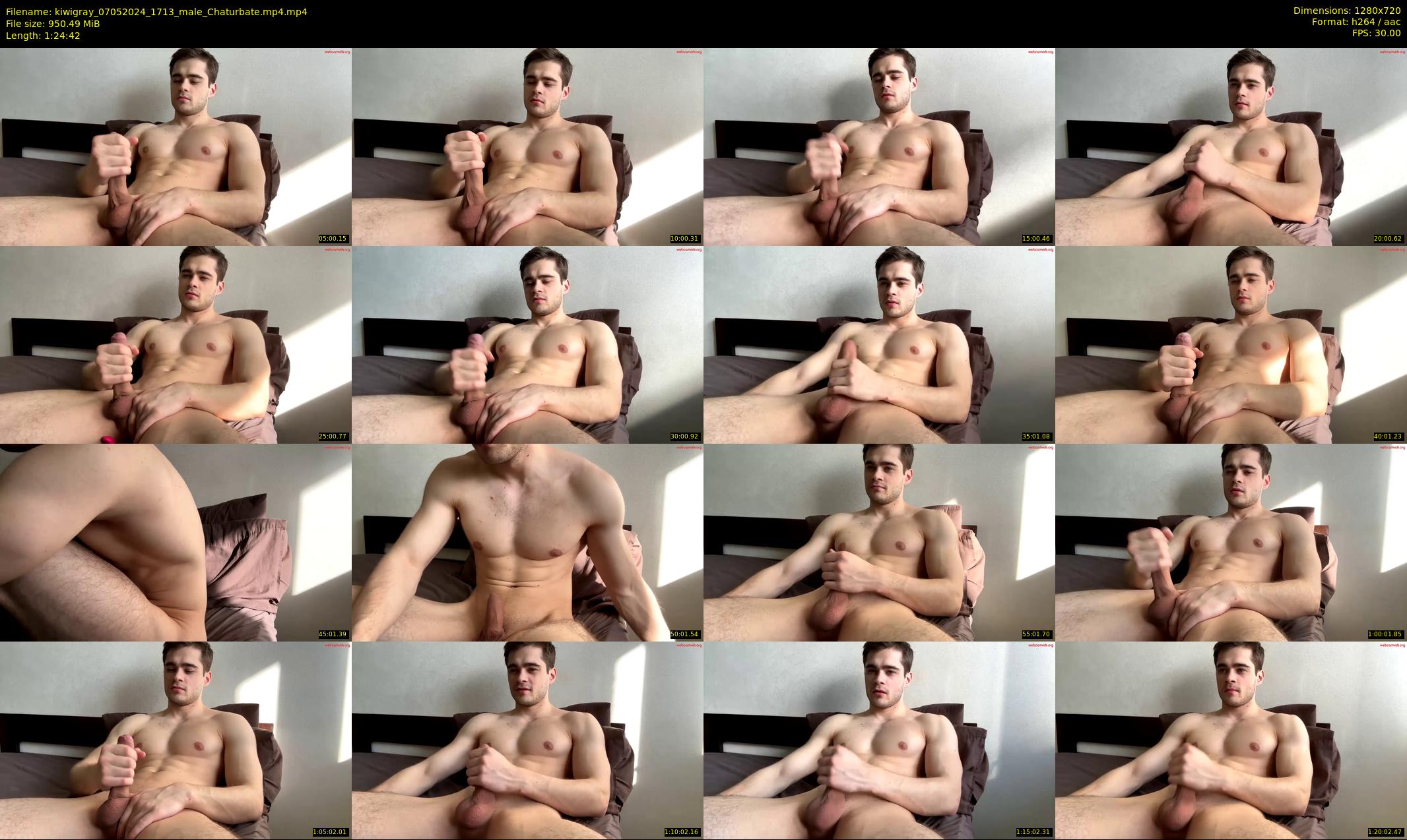 kiwigray — 85 minute Chaturbate male cam show recording, 720p, May 7, 2024