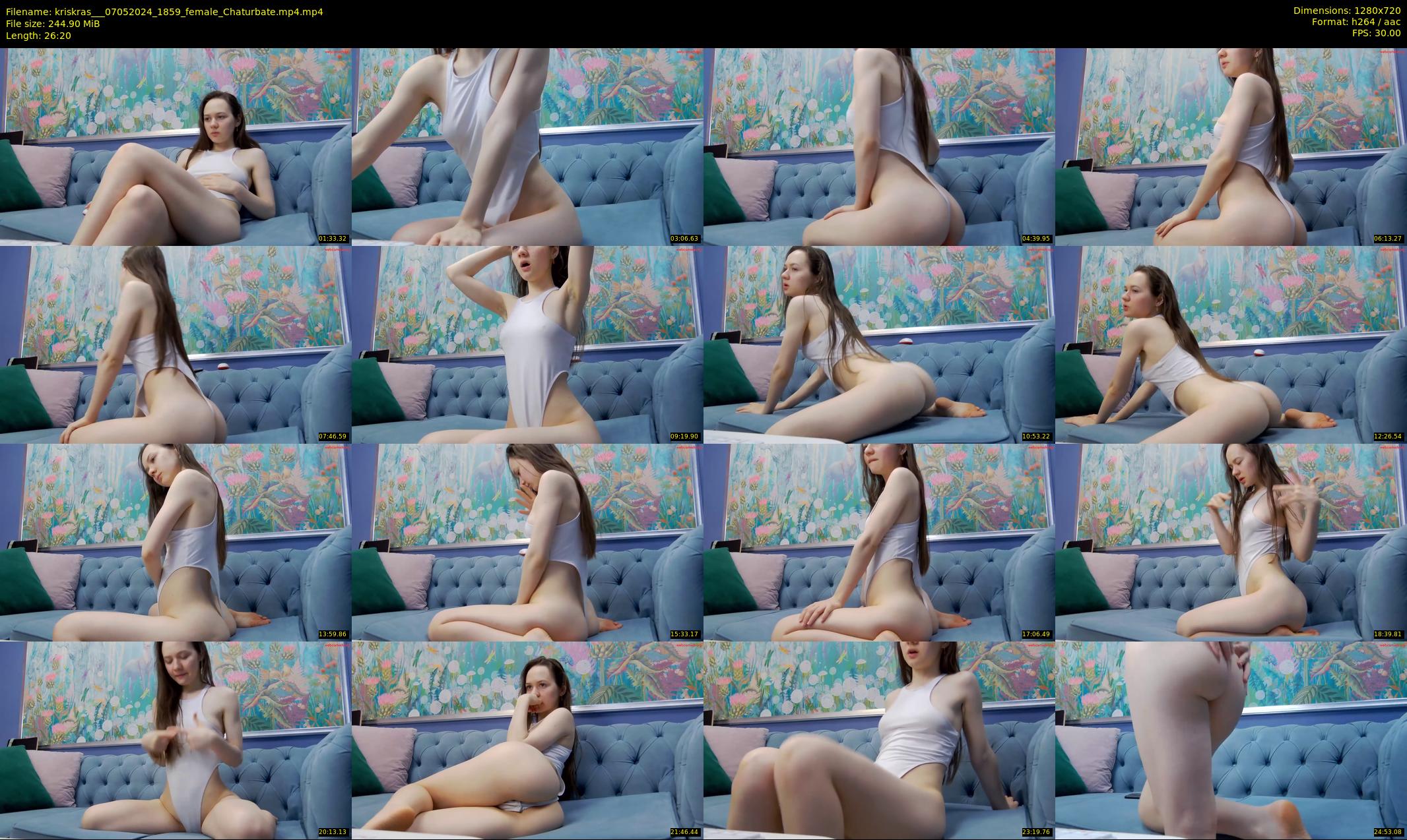 kriskras__ — 27 minute Chaturbate female cam show recording, 720p, May 7, 2024