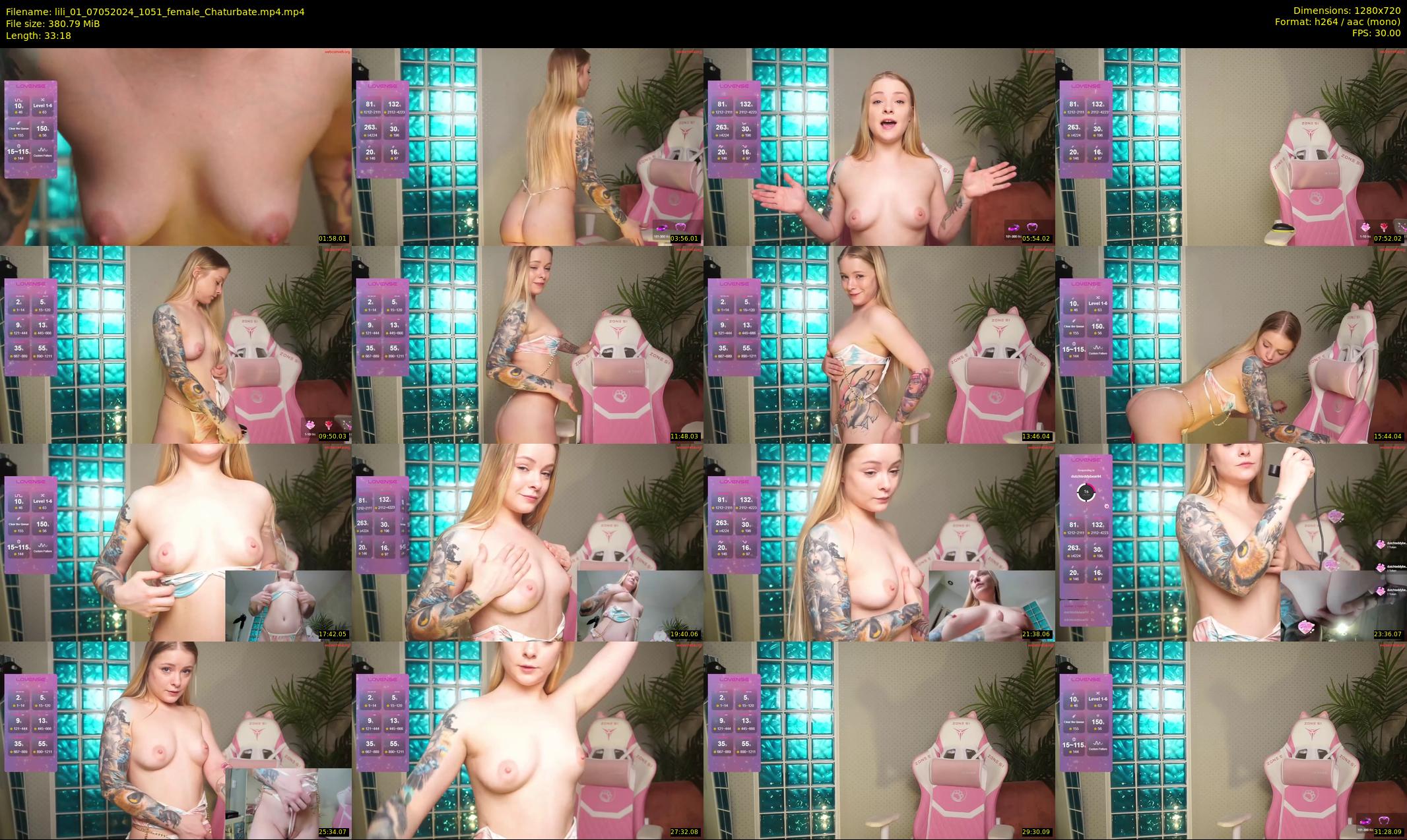 lili_01 — 34 minute Chaturbate female cam show recording, 720p, May 7, 2024