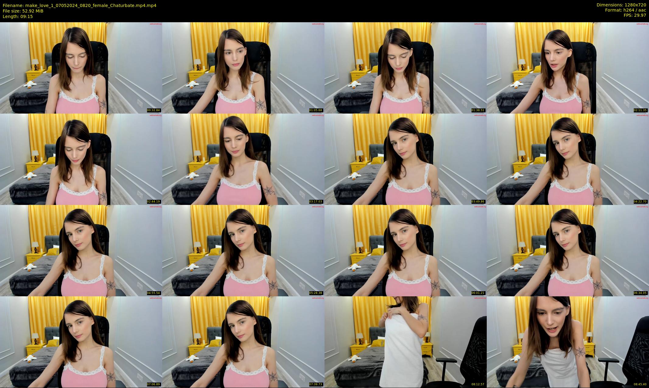 make_love_1 — 10 minute Chaturbate female cam show recording, 720p, May 7, 2024