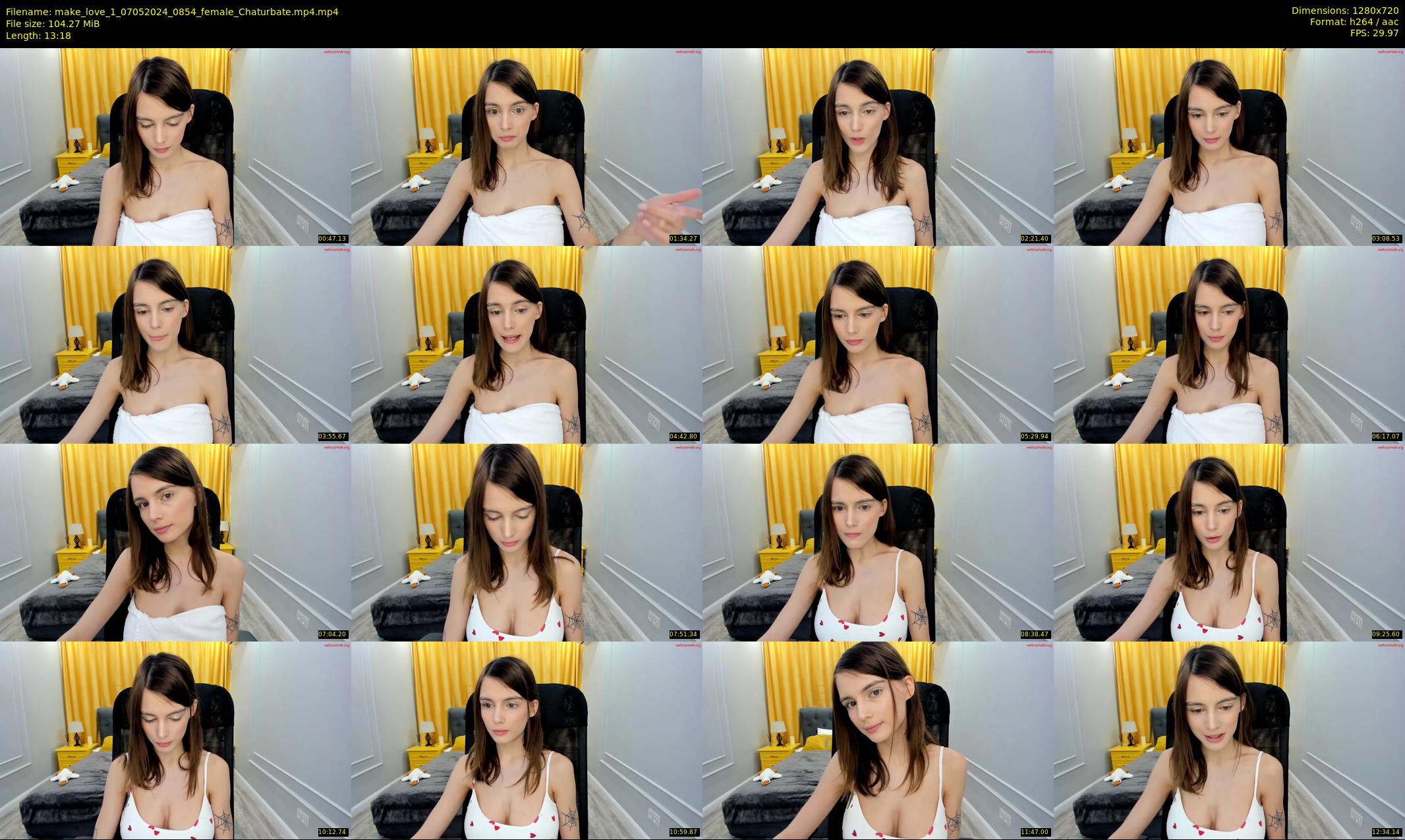 make_love_1 — 14 minute Chaturbate female cam show recording, 720p, May 7, 2024
