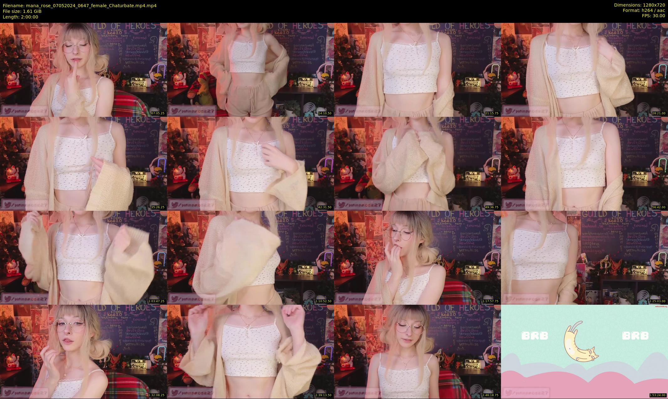 mana_rose — 120 minute Chaturbate female cam show recording, 720p, May 7, 2024