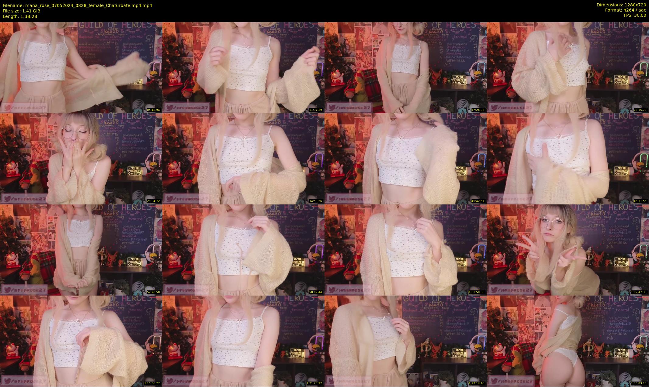 mana_rose — 99 minute Chaturbate female cam show recording, 720p, May 7, 2024