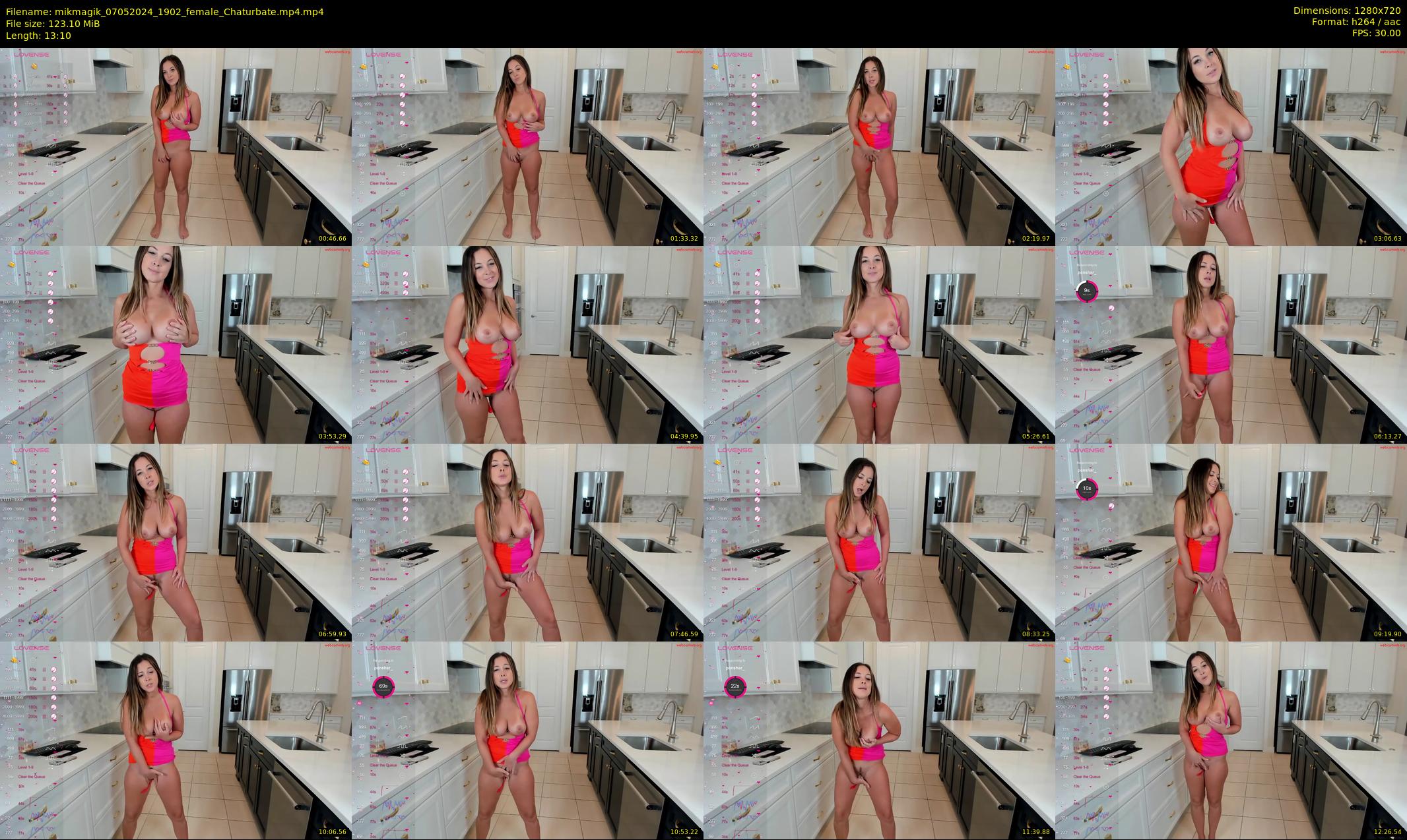 mikmagik — 14 minute Chaturbate female cam show recording, 720p, May 7, 2024