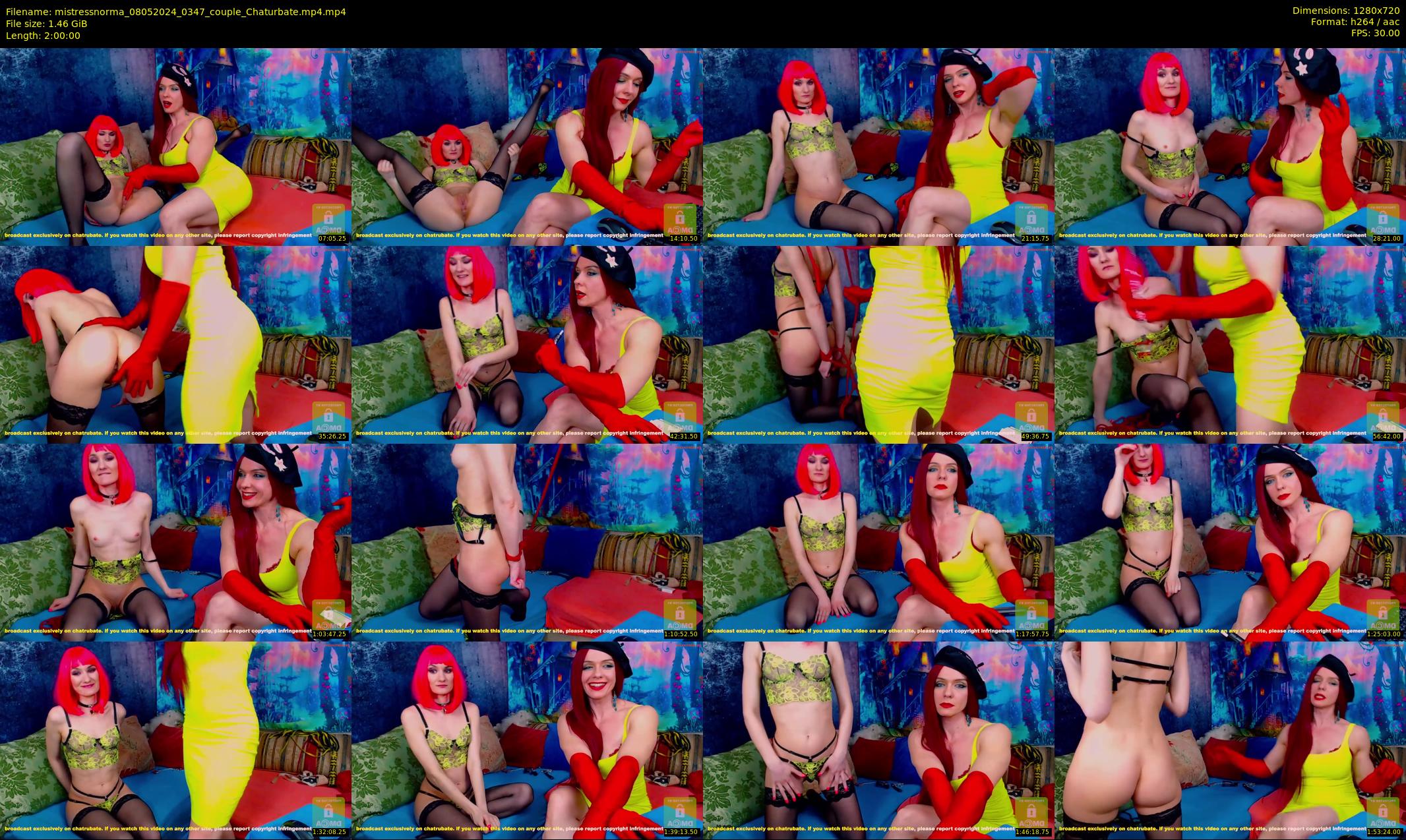 mistressnorma — 120 minute Chaturbate female cam show recording, 720p, May 8, 2024