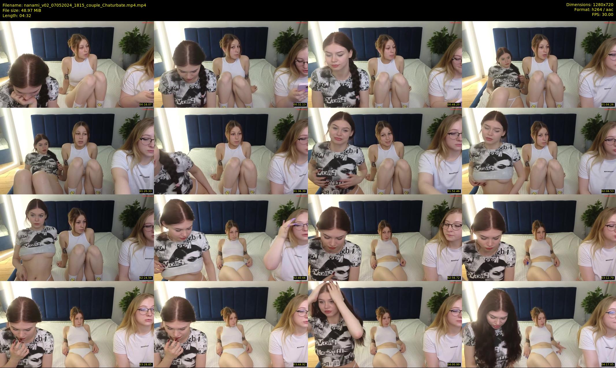 nanami_v02 — 5 minute Chaturbate couple cam show recording, 720p, May 7, 2024
