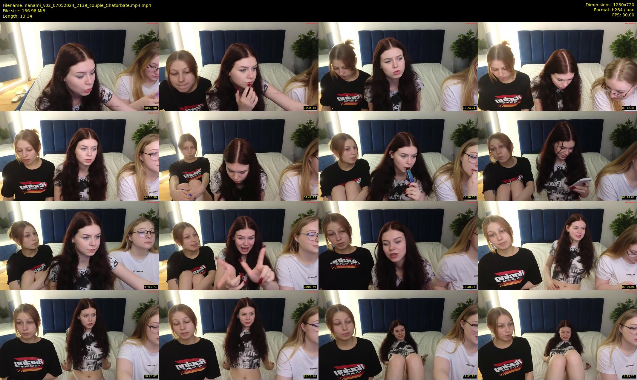 nanami_v02 — 14 minute Chaturbate couple cam show recording, 720p, May 7, 2024