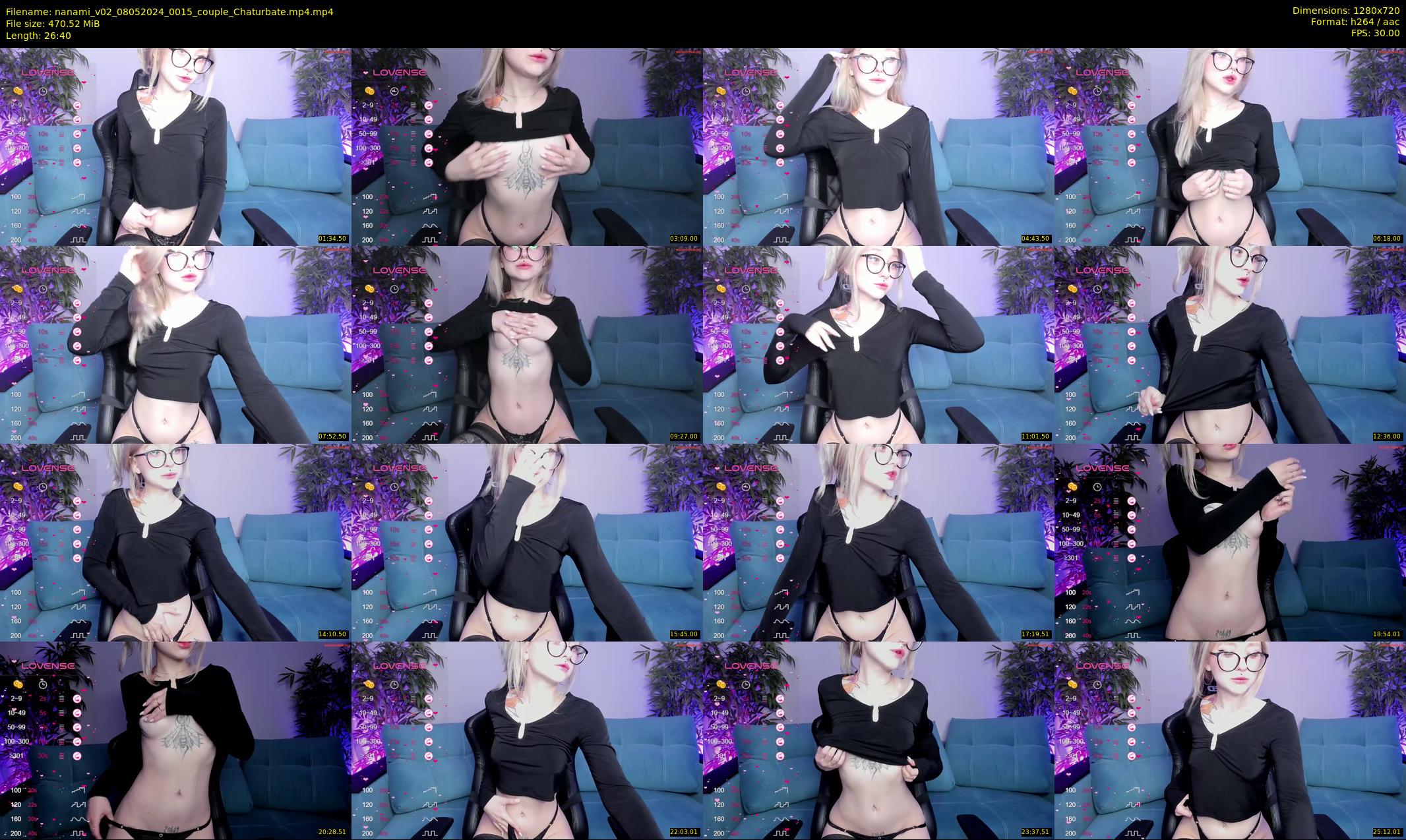 nanami_v02 — 27 minute Chaturbate couple cam show recording, 720p, May 8, 2024