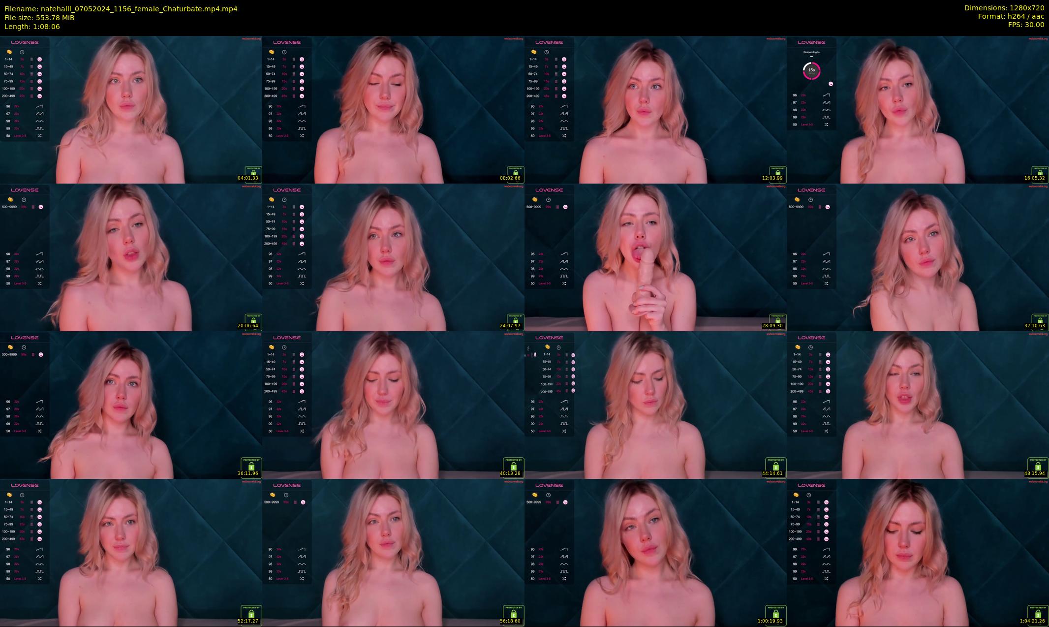 natehalll — 69 minute Chaturbate female cam show recording, 720p, May 7, 2024