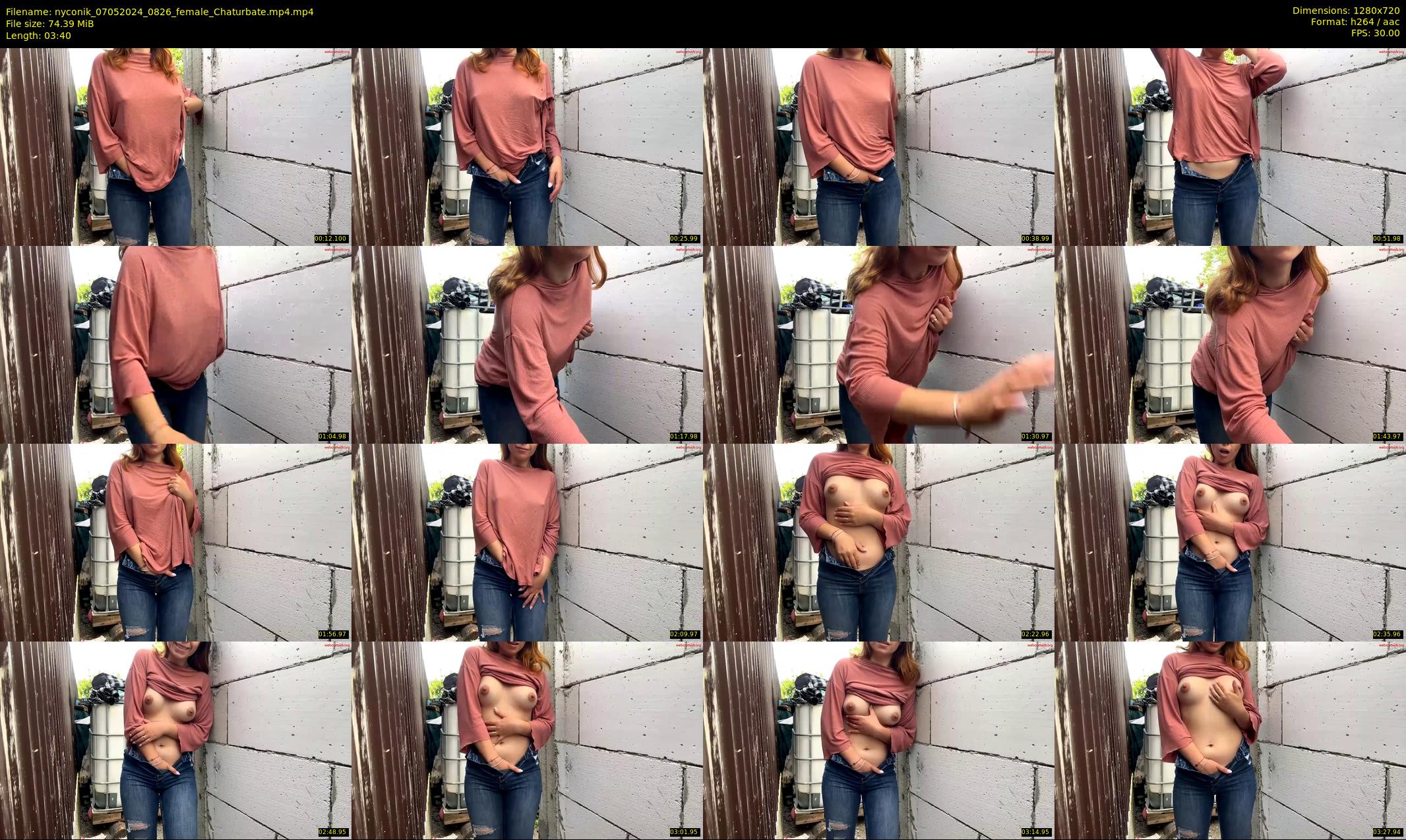nyconik — 4 minute Chaturbate female cam show recording, 720p, May 7, 2024