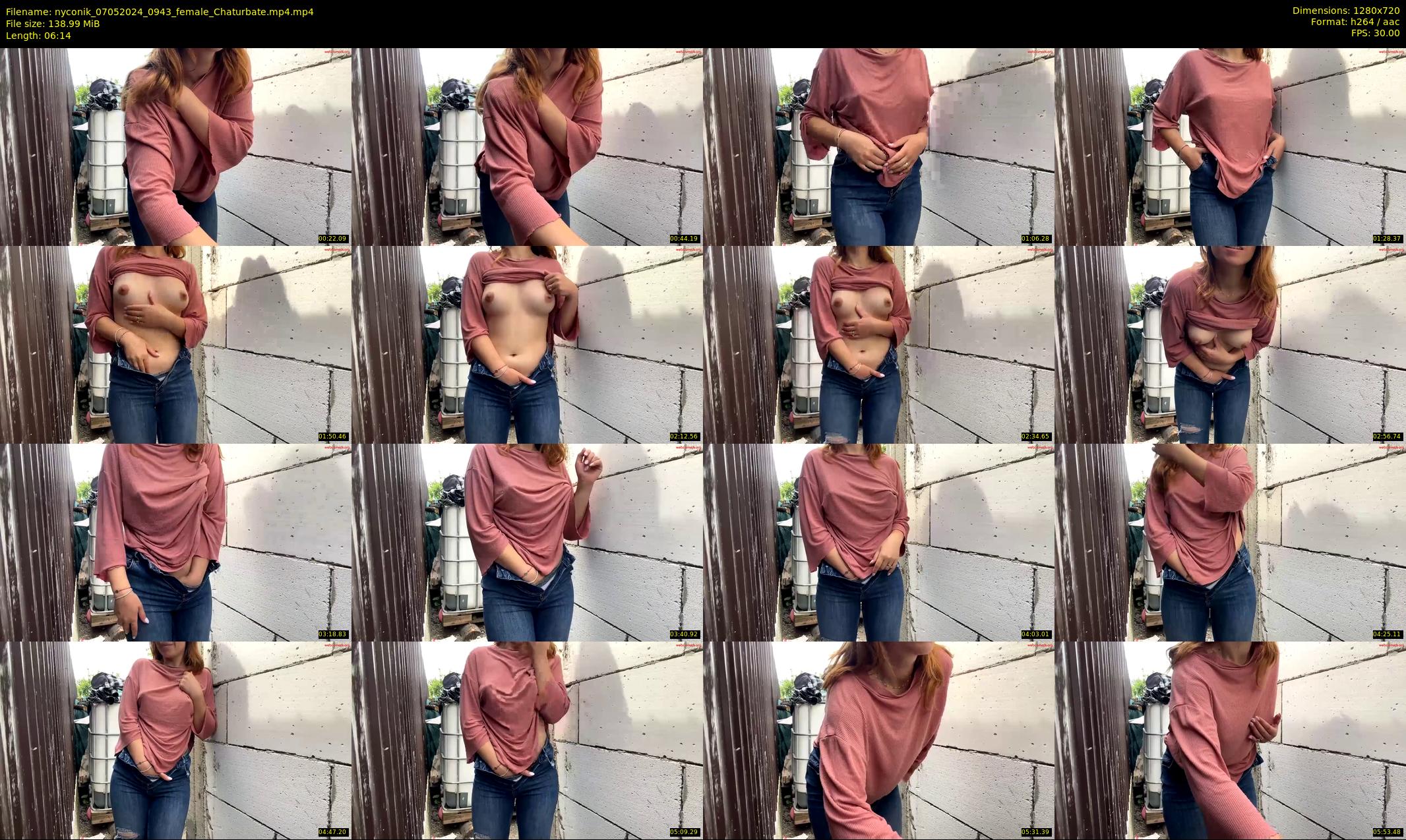 nyconik — 7 minute Chaturbate female cam show recording, 720p, May 7, 2024