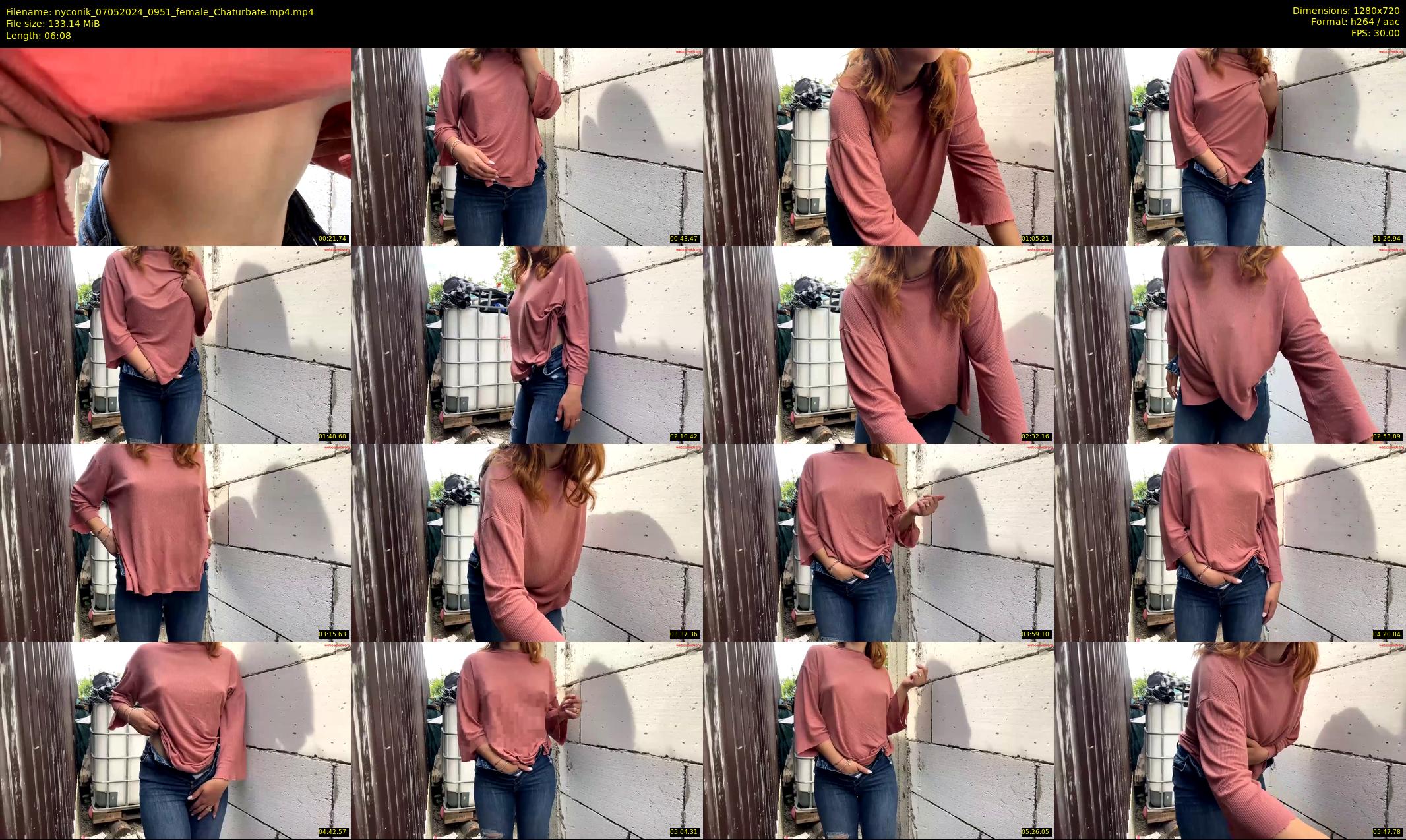 nyconik — 7 minute Chaturbate female cam show recording, 720p, May 7, 2024