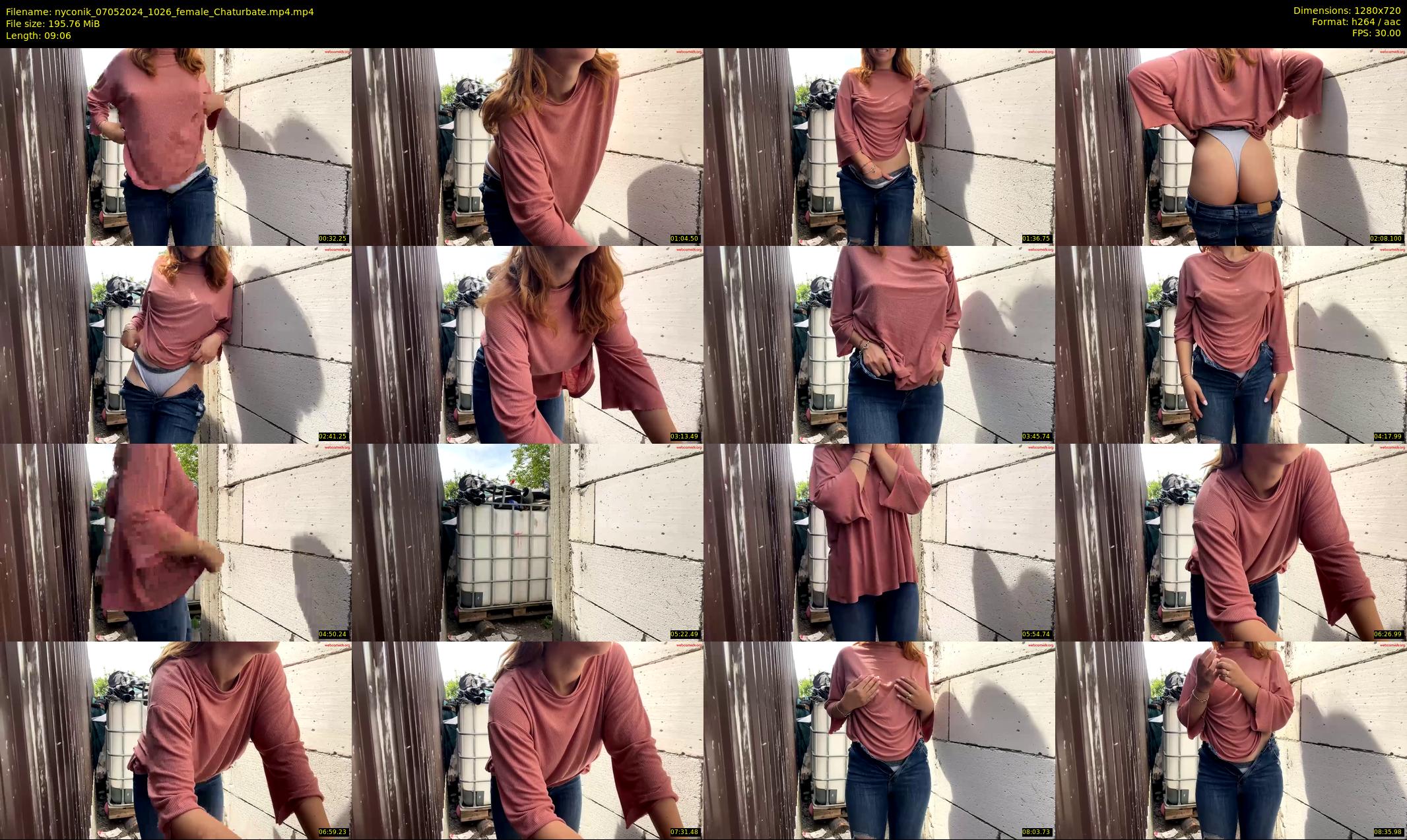 nyconik — 10 minute Chaturbate female cam show recording, 720p, May 7, 2024