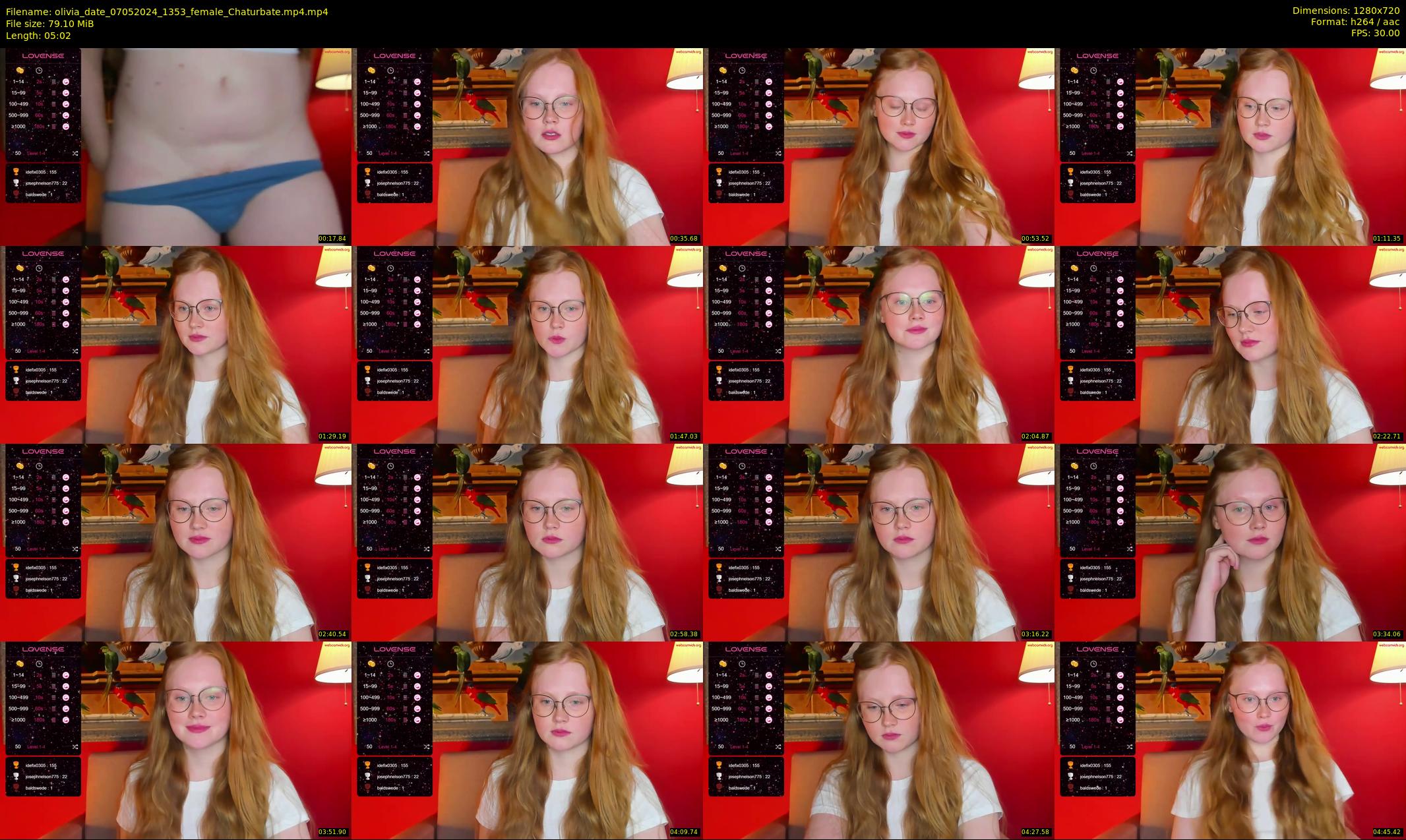olivia_date — 6 minute Chaturbate female cam show recording, 720p, May 7, 2024