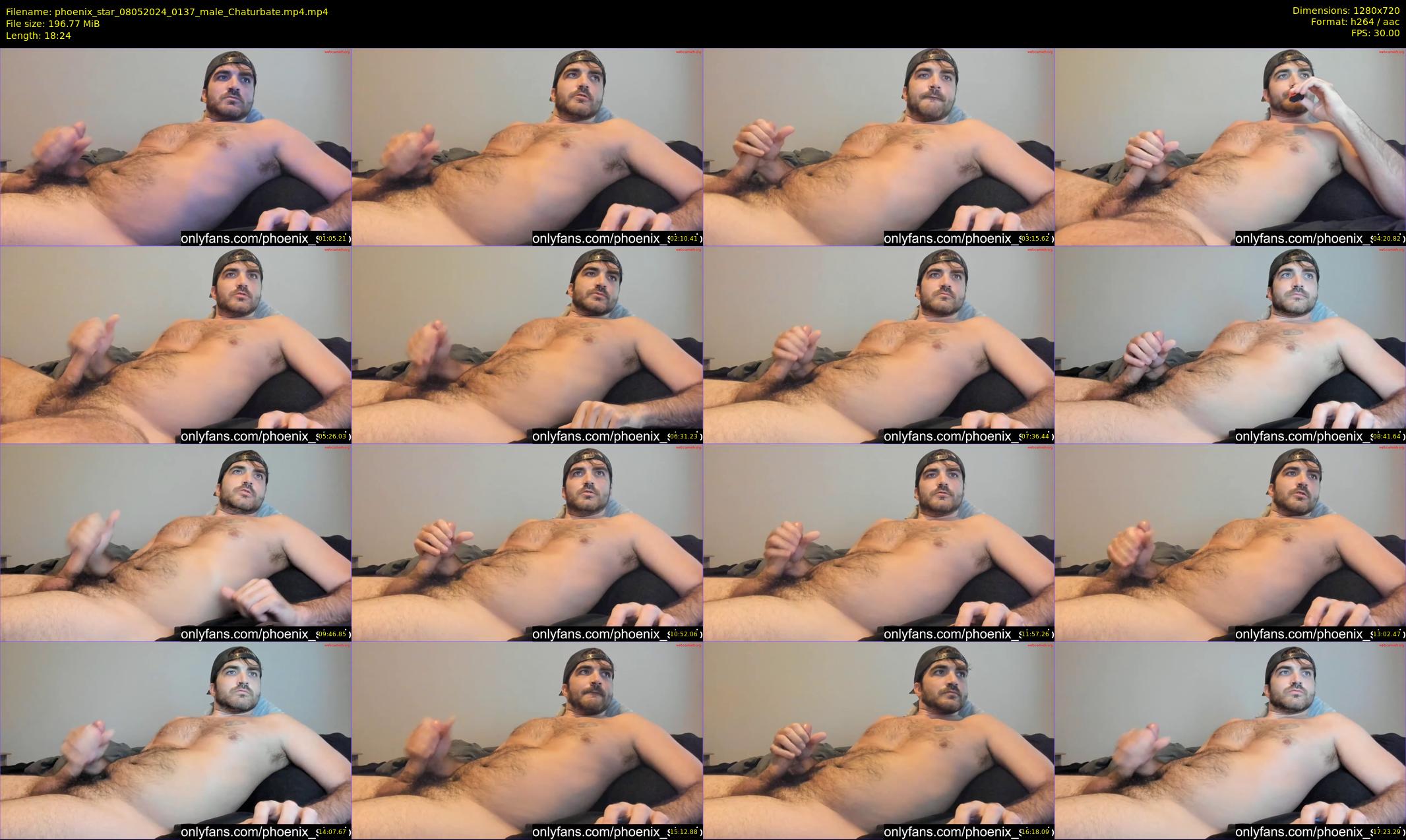 phoenix_star — 19 minute Chaturbate male cam show recording, 720p, May 8, 2024