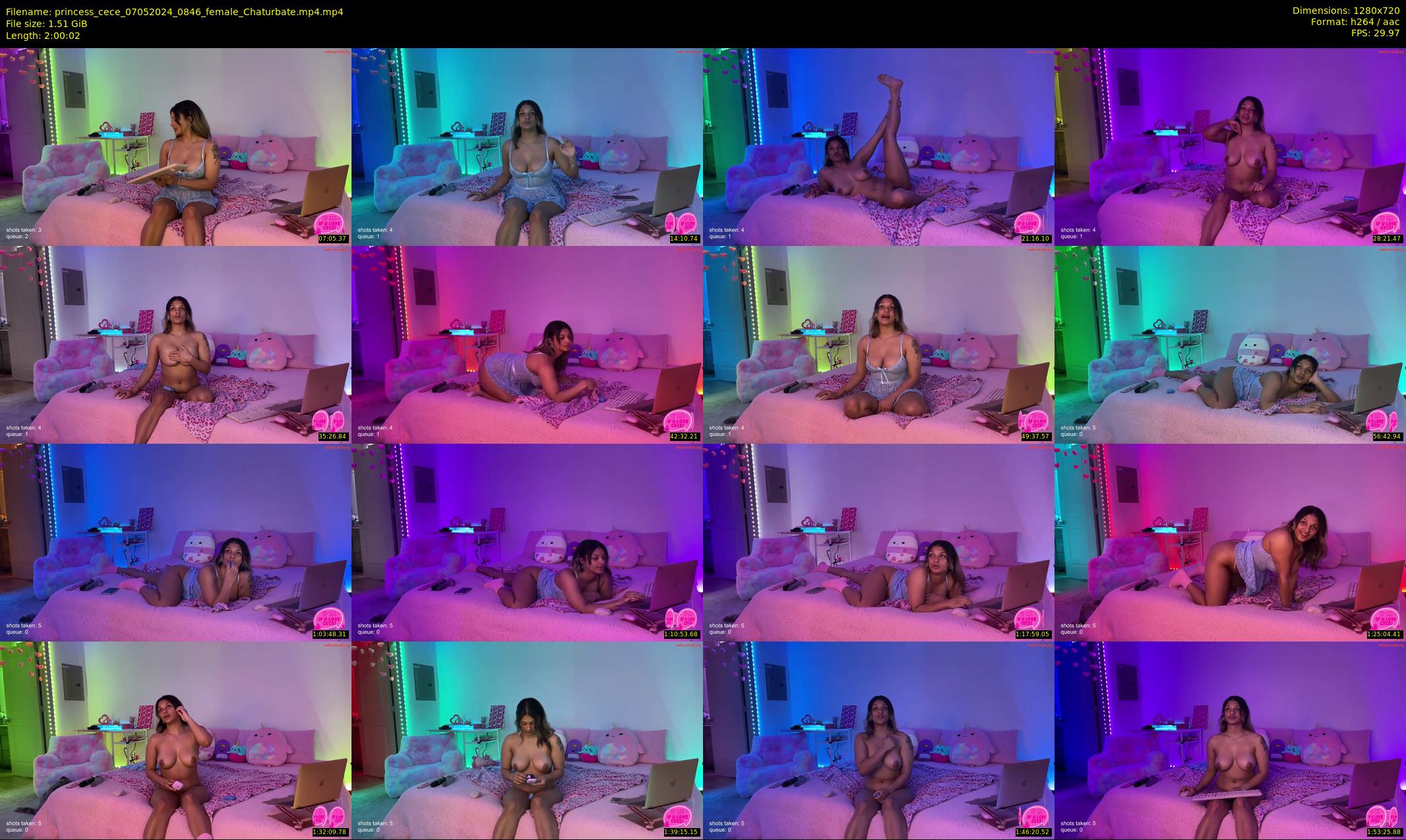 princess_cece — 121 minute Chaturbate female cam show recording, 720p, May 7, 2024