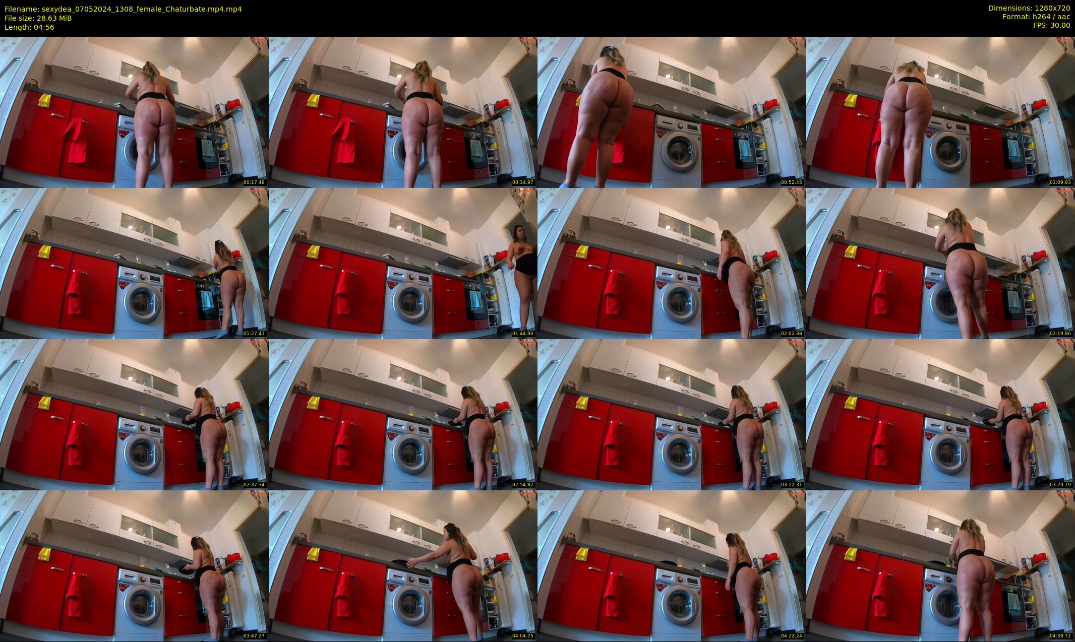 sexydea — 5 minute Chaturbate female cam show recording, 720p, May 7, 2024