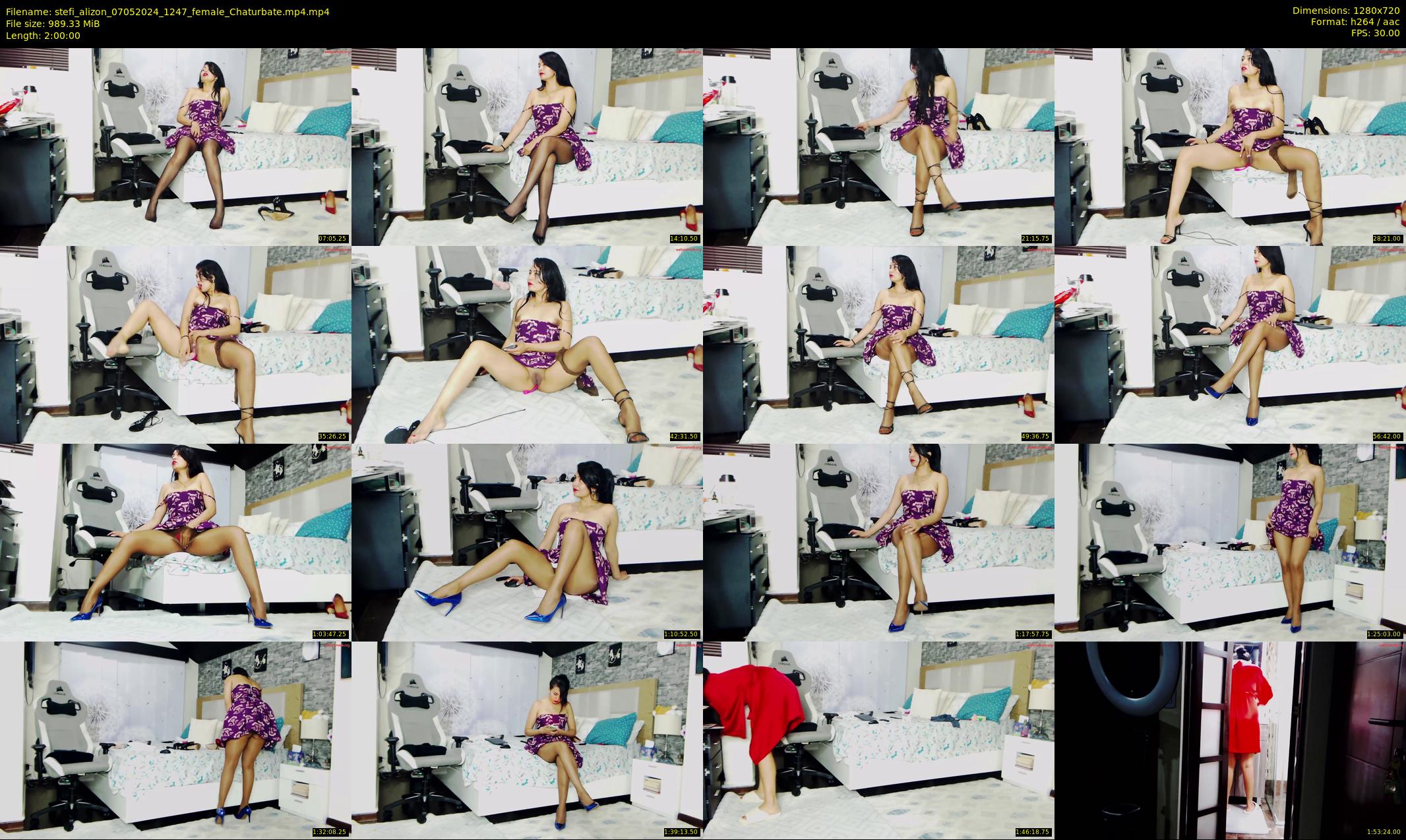 stefi_alizon — 120 minute Chaturbate female cam show recording, 720p, May 7, 2024