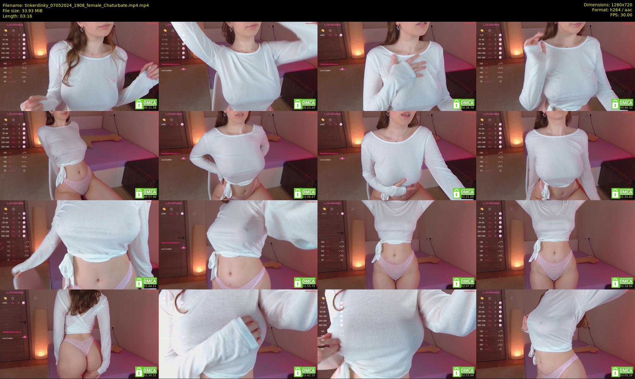 tinkerdinky — 4 minute Chaturbate female cam show recording, 720p, May 7, 2024