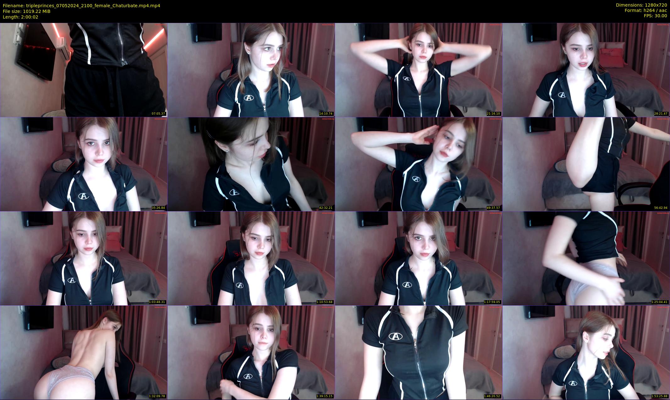 tripleprinces — 121 minute Chaturbate female cam show recording, 720p, May 7, 2024