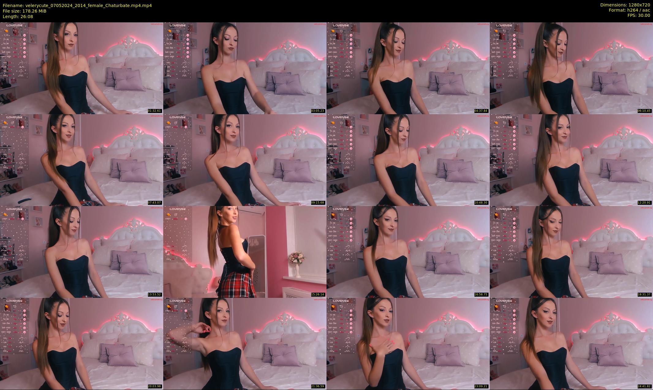 velerycute — 27 minute Chaturbate female cam show recording, 720p, May 7, 2024