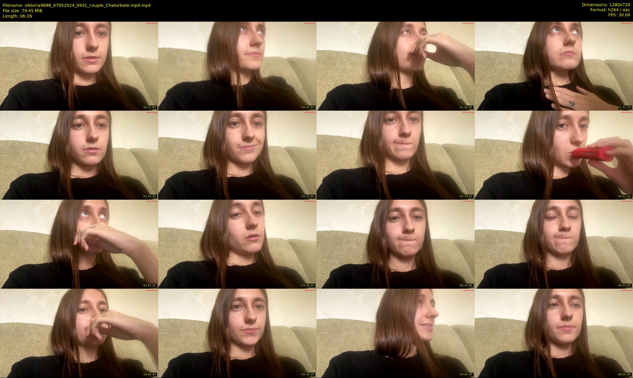 viktoria9898 — 7 minute Chaturbate couple cam show recording, 720p, May 7, 2024