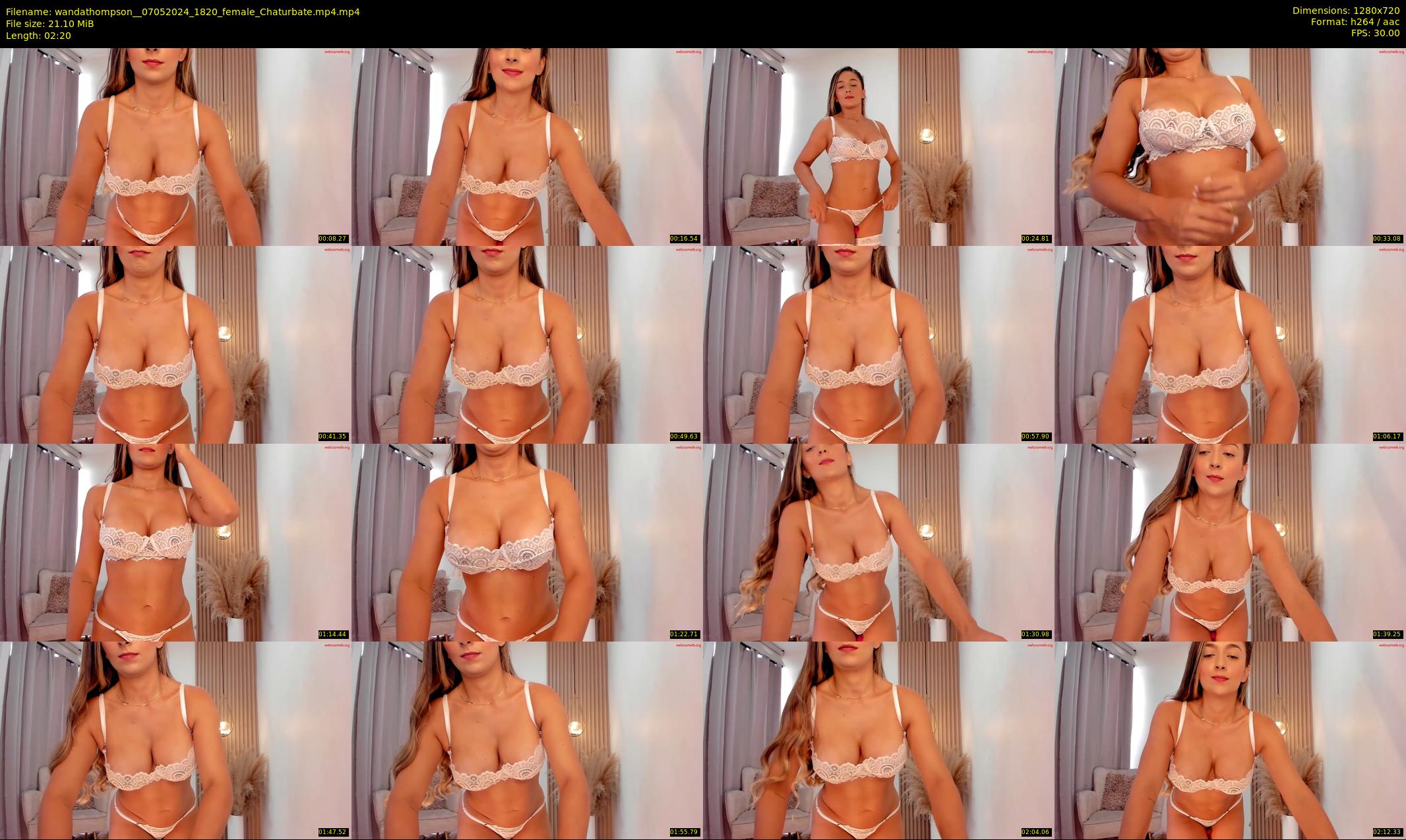 wandathompson_ — 3 minute Chaturbate female cam show recording, 720p, May 7, 2024