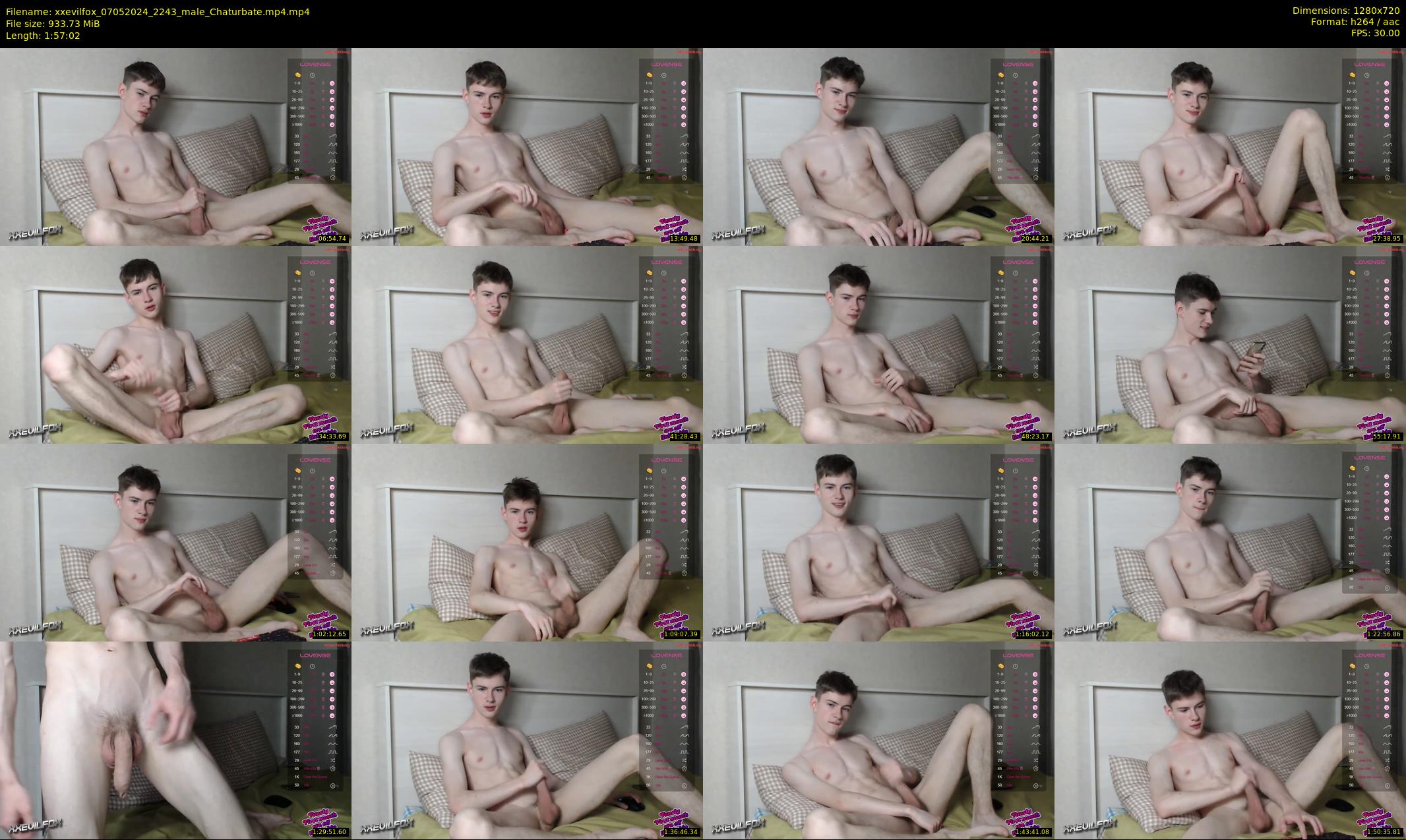 xxevilfox — 118 minute Chaturbate male cam show recording, 720p, May 7, 2024