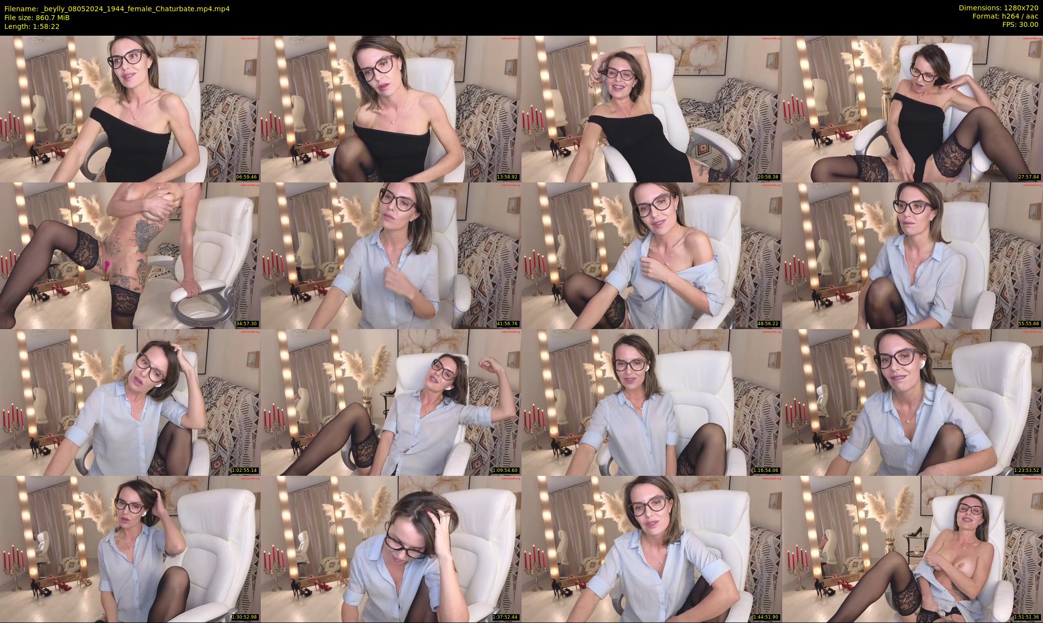 _beylly — 119 minute Chaturbate female cam show recording, 720p, May 8, 2024