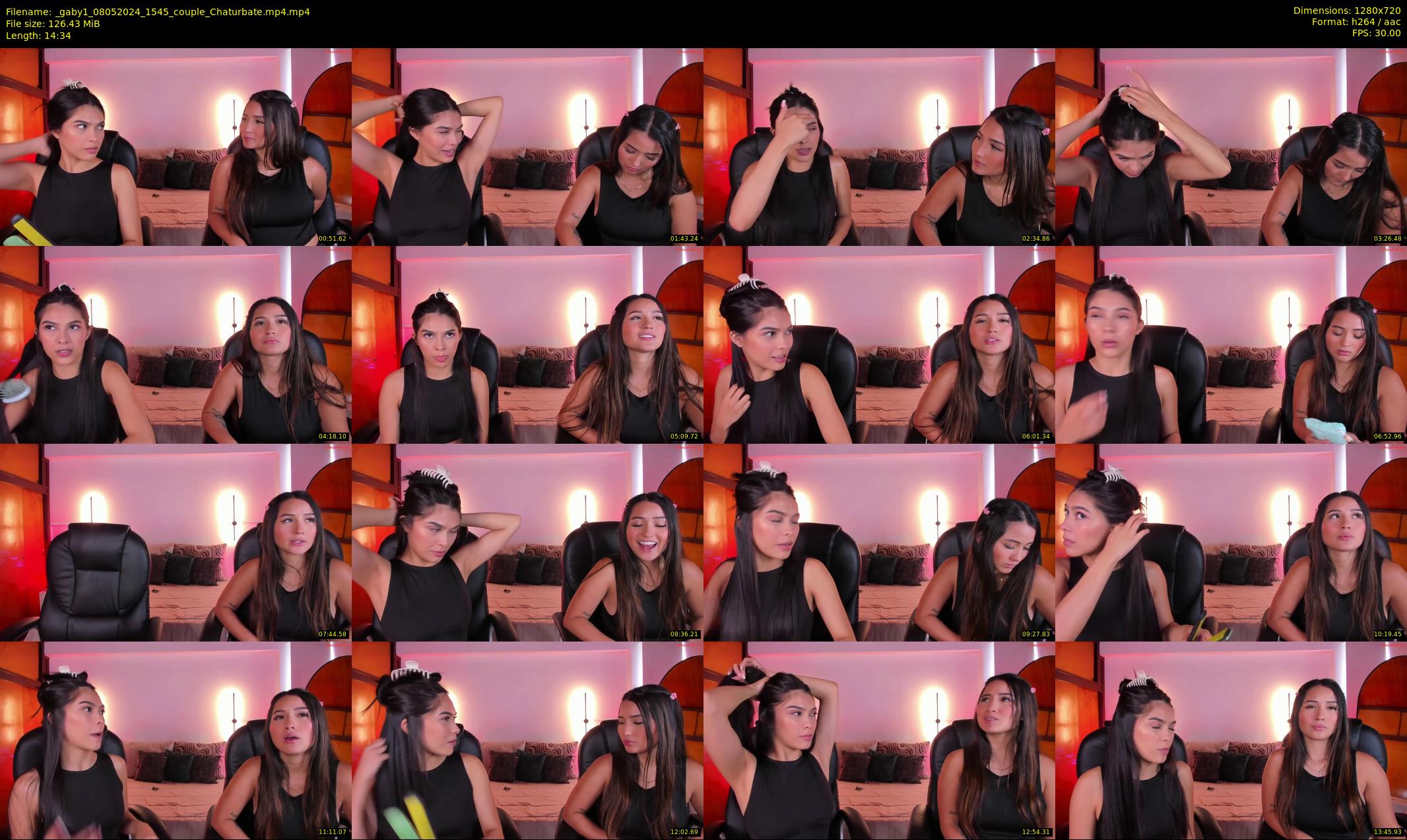 _gaby1 — 15 minute Chaturbate female cam show recording, 720p, May 8, 2024