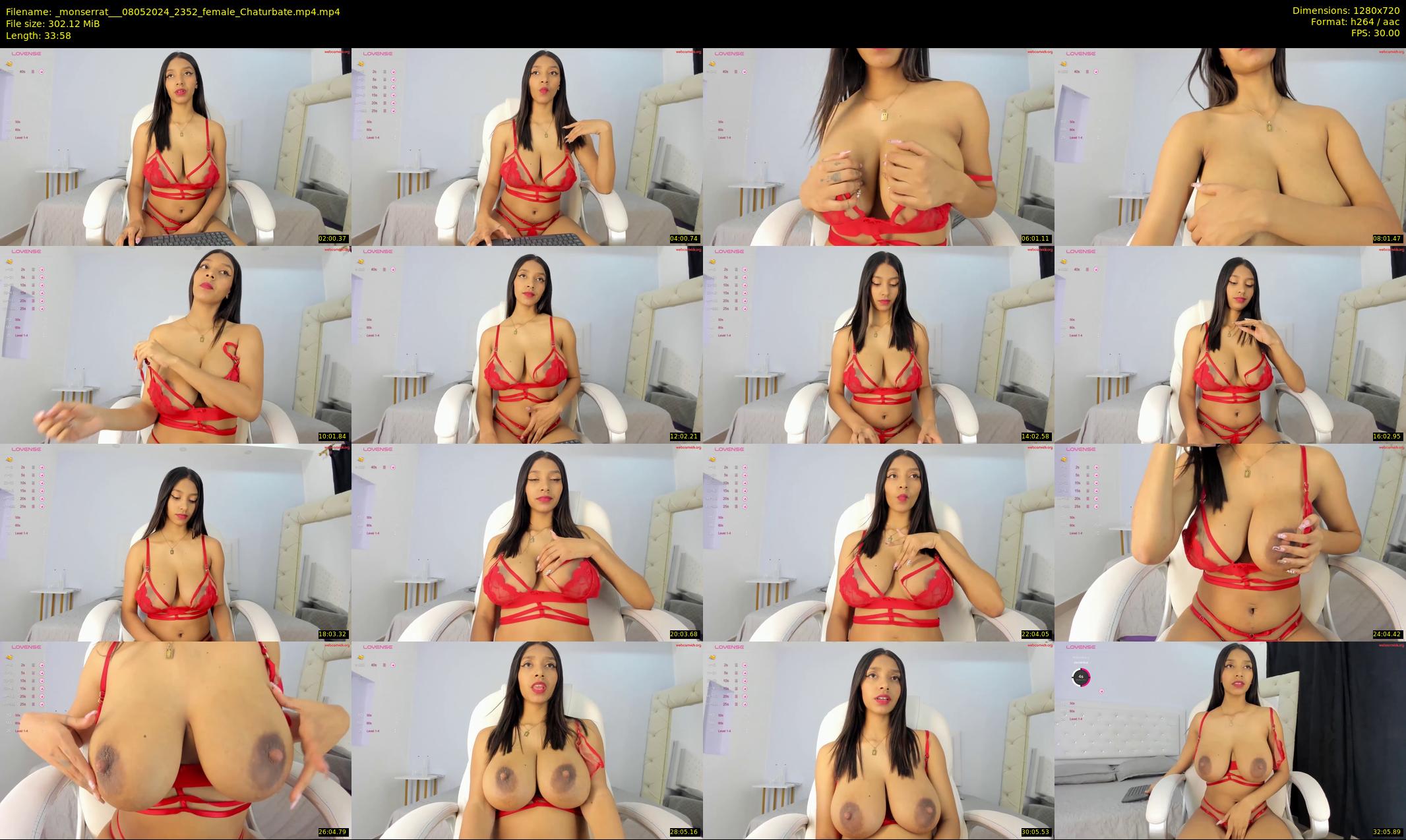 _monserrat__ — 34 minute Chaturbate female cam show recording, 720p, May 8, 2024