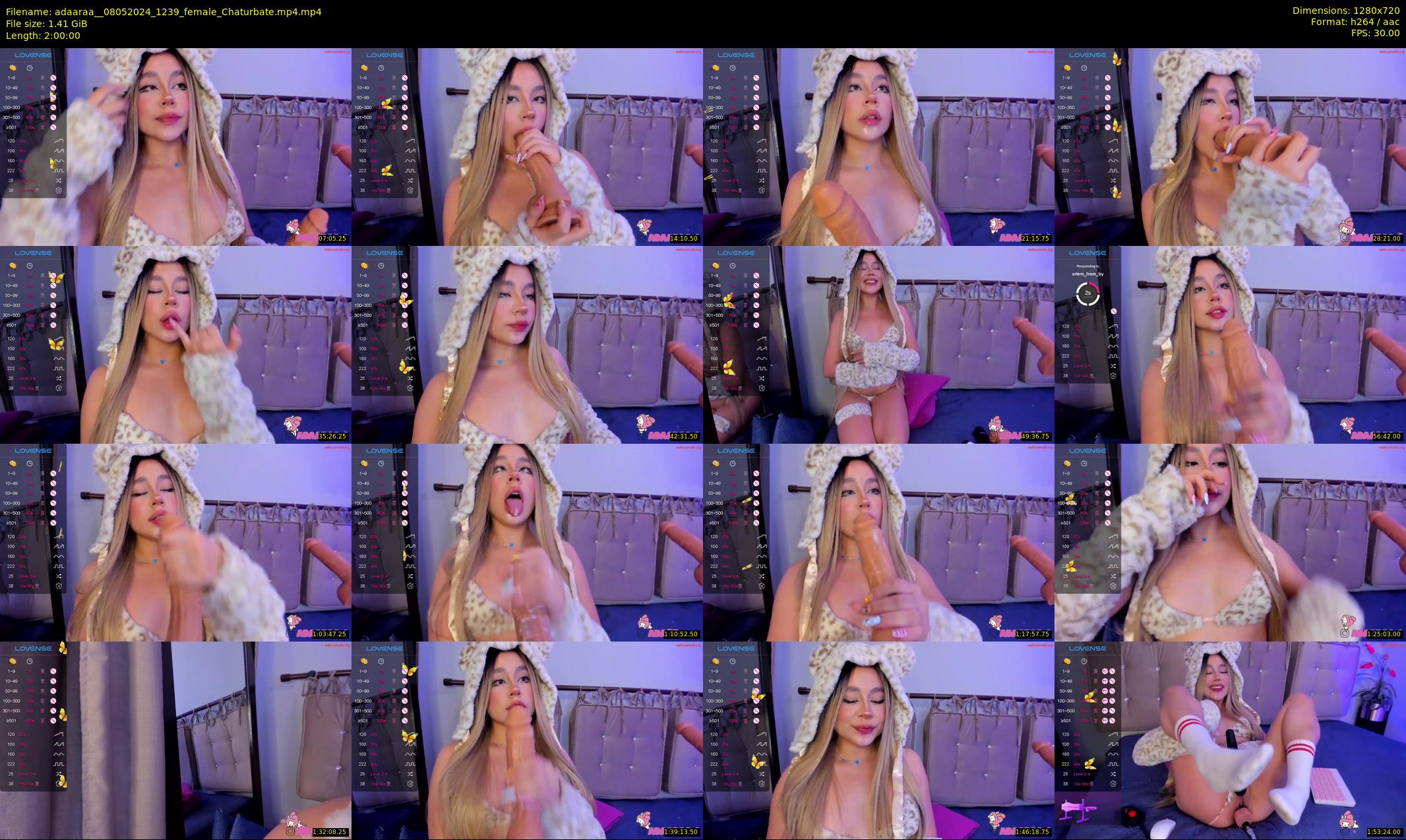 adaaraa_ — 120 minute Chaturbate female cam show recording, 720p, May 8, 2024