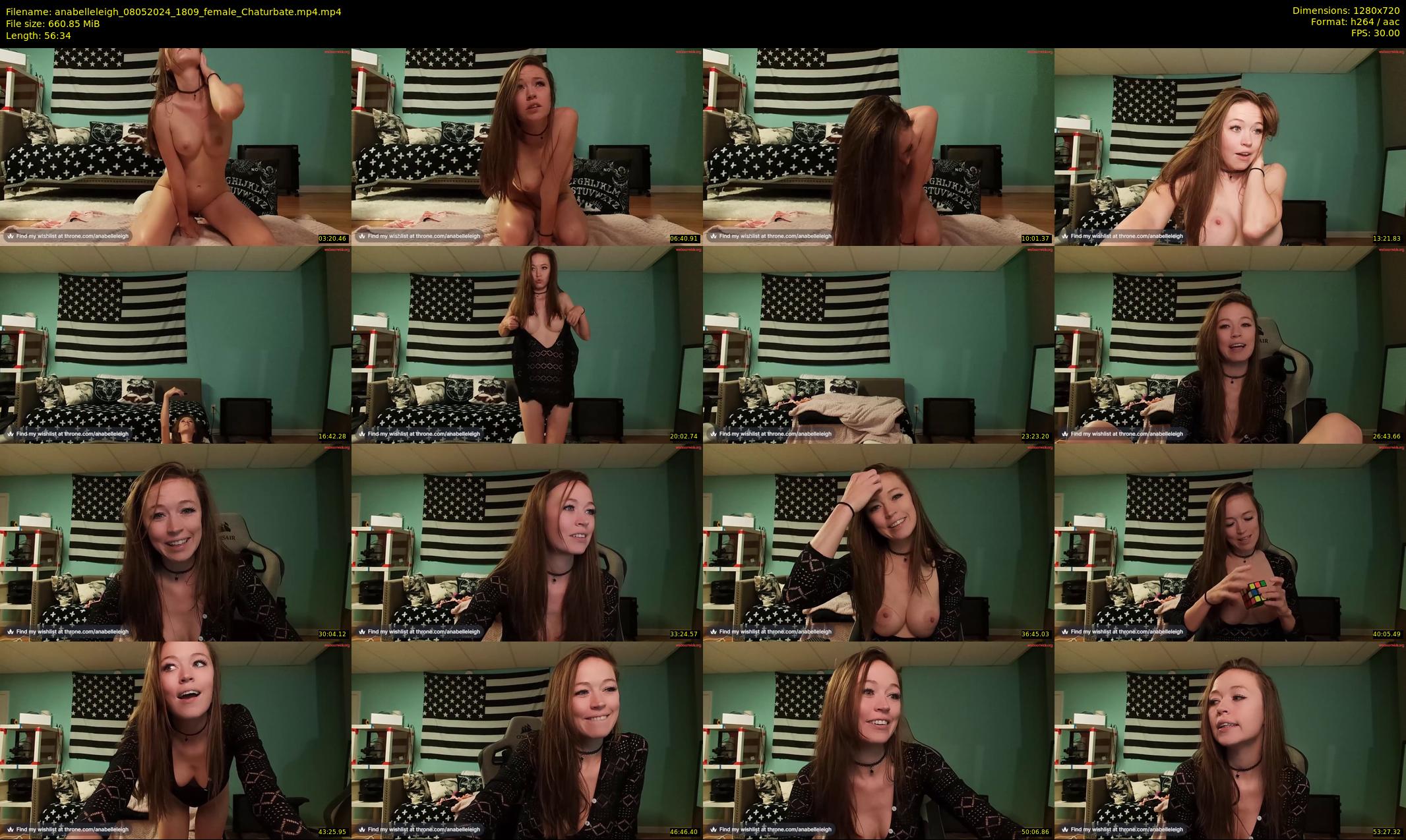 anabelleleigh — 57 minute Chaturbate female cam show recording, 720p, May 8, 2024