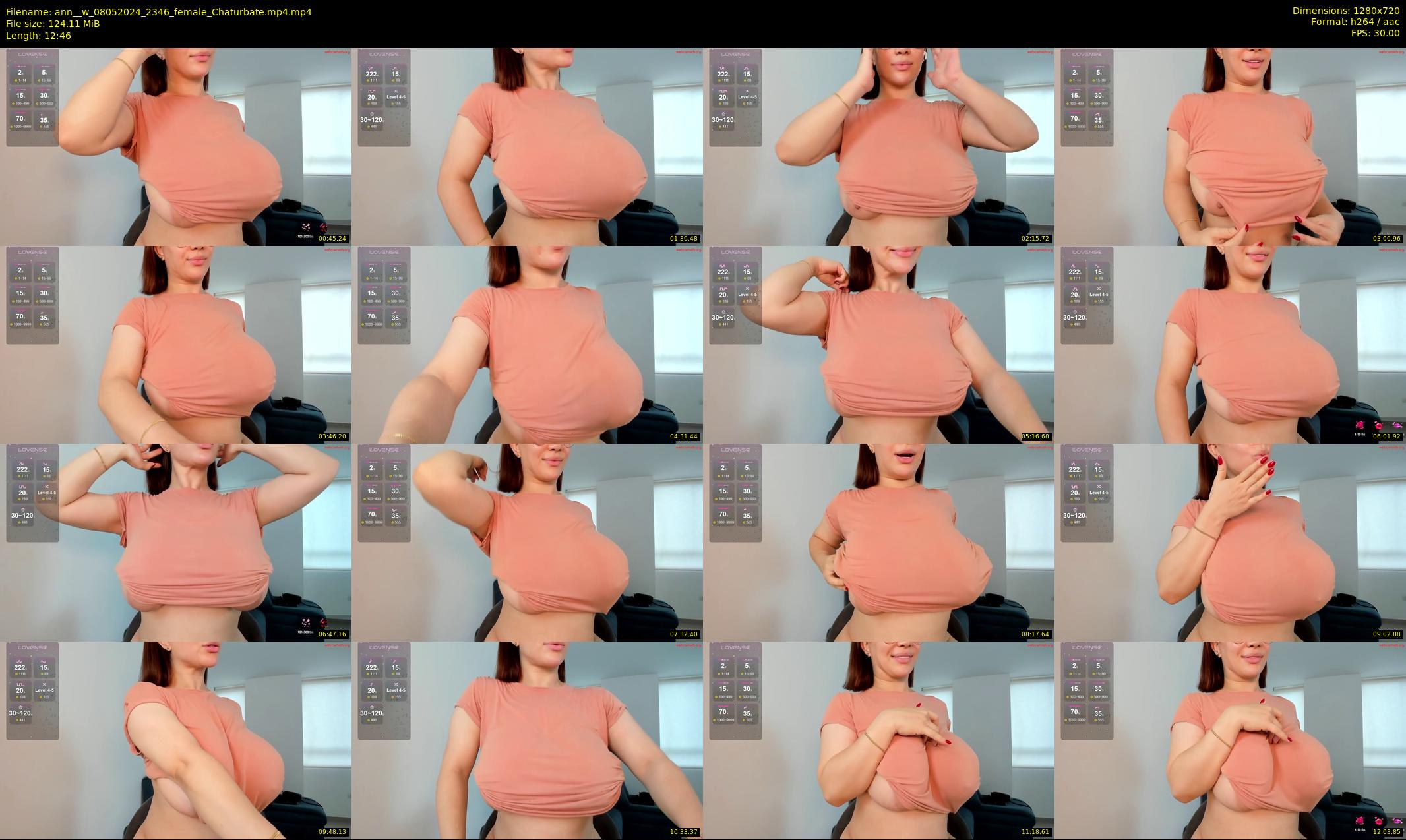 ann__w — 13 minute Chaturbate female cam show recording, 720p, May 8, 2024