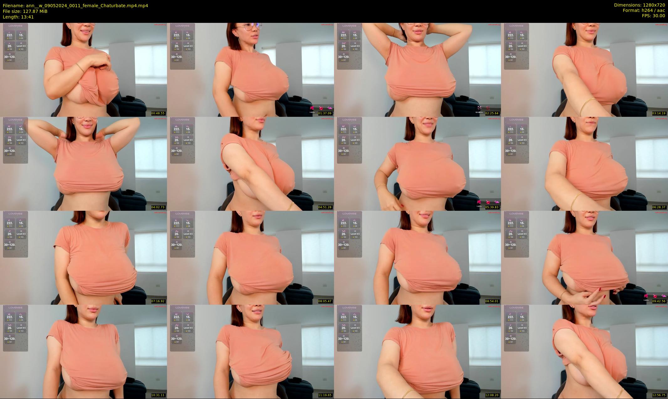 ann__w — 14 minute Chaturbate female cam show recording, 720p, May 9, 2024