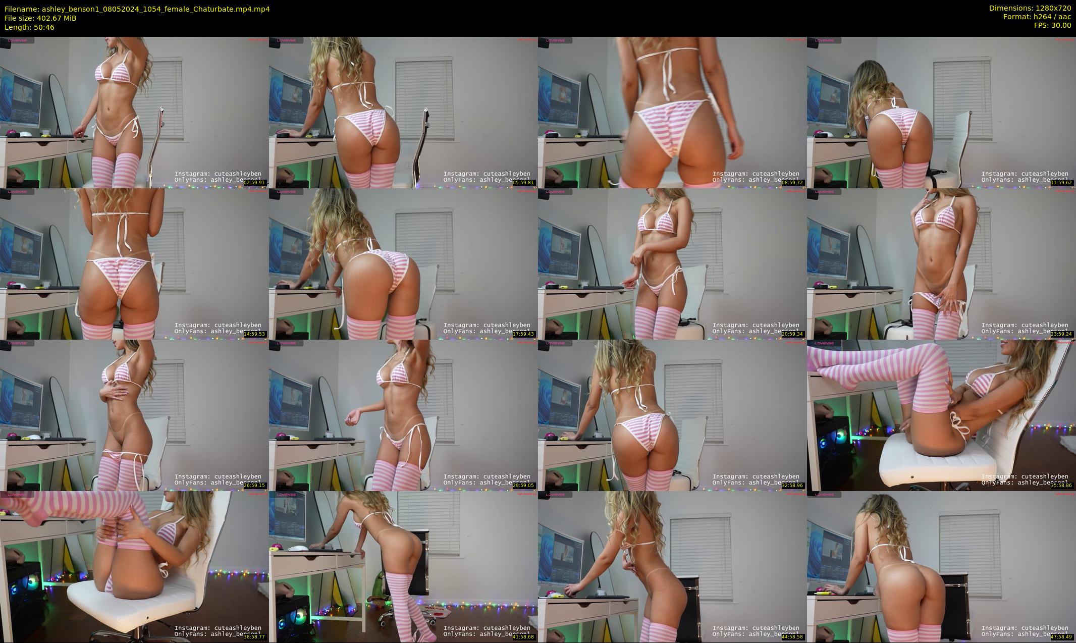 ashley_benson1 — 51 minute Chaturbate female cam show recording, 720p, May 8, 2024