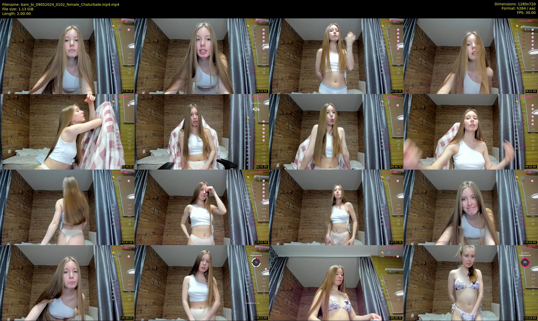 bam_bi — 120 minute Chaturbate female cam show recording, 720p, May 9, 2024