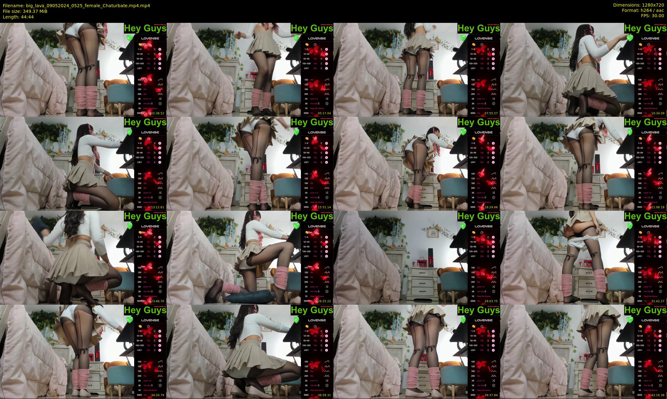 big_lava — 45 minute Chaturbate female cam show recording, 720p, May 9, 2024
