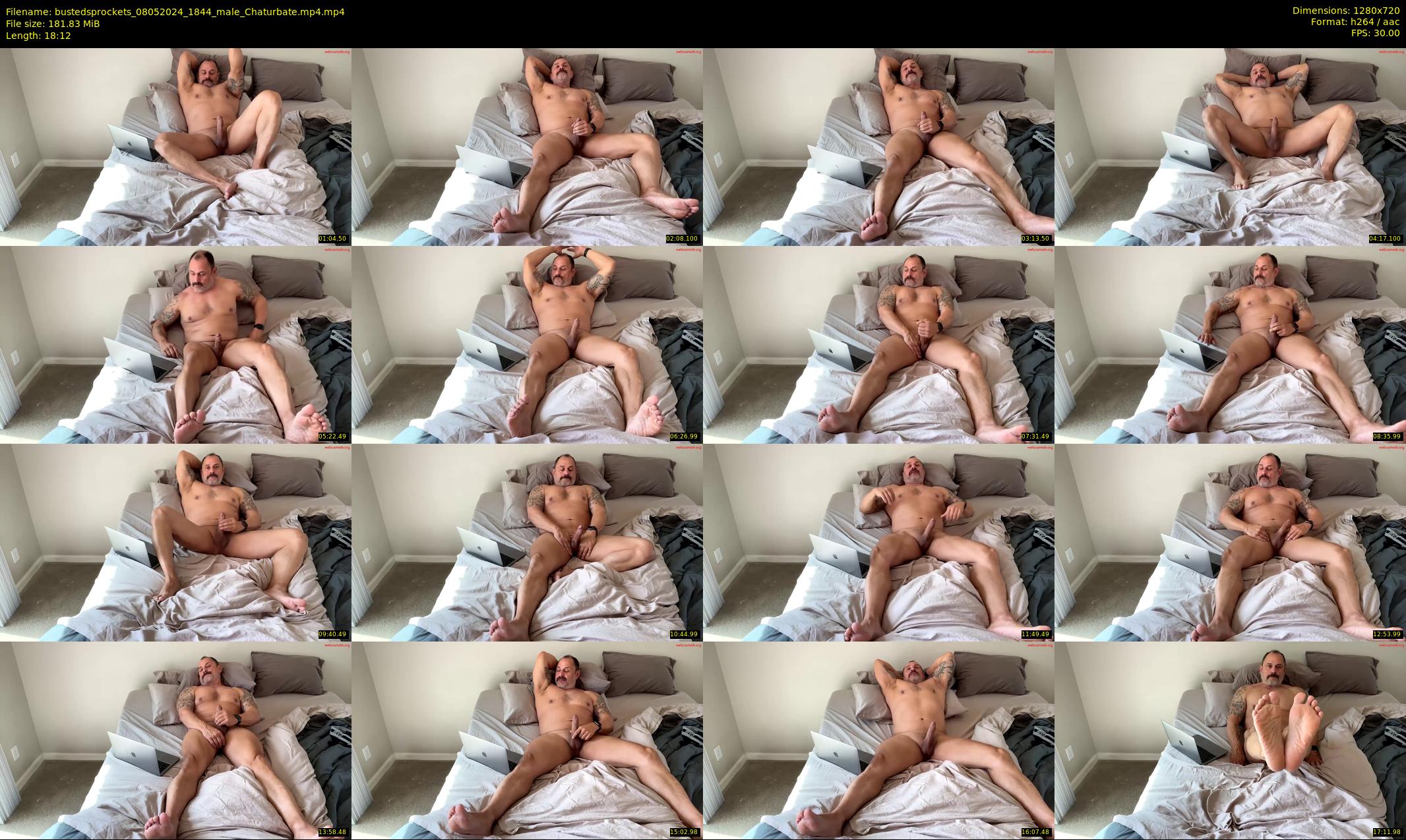 bustedsprockets — 19 minute Chaturbate male cam show recording, 720p, May 8, 2024