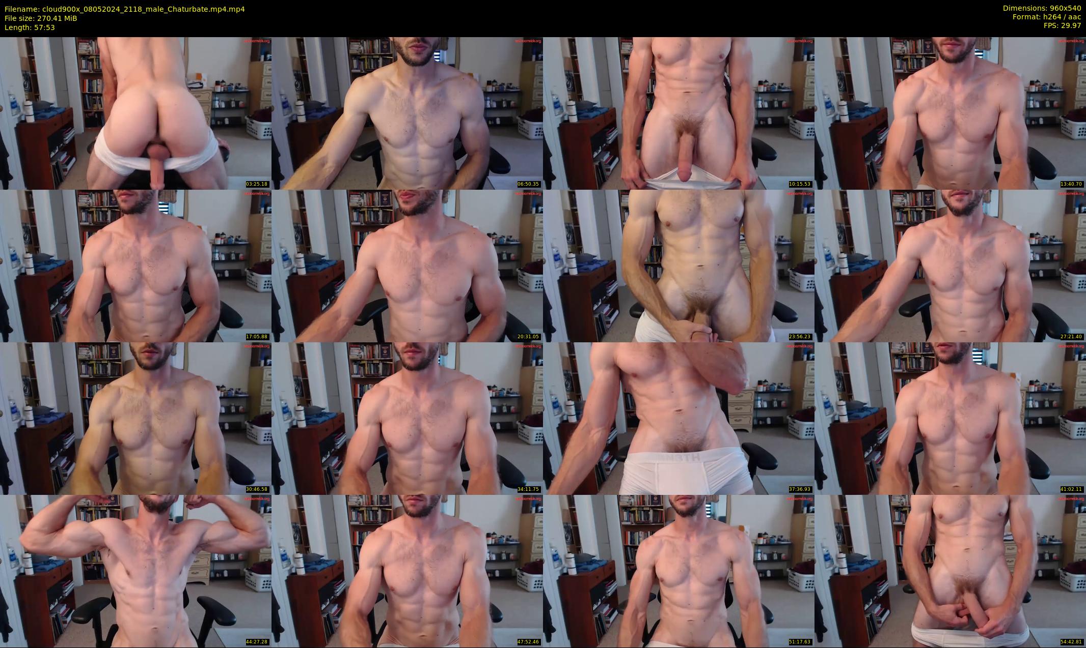 cloud900x — 58 minute Chaturbate male cam show recording, 480p, May 8, 2024