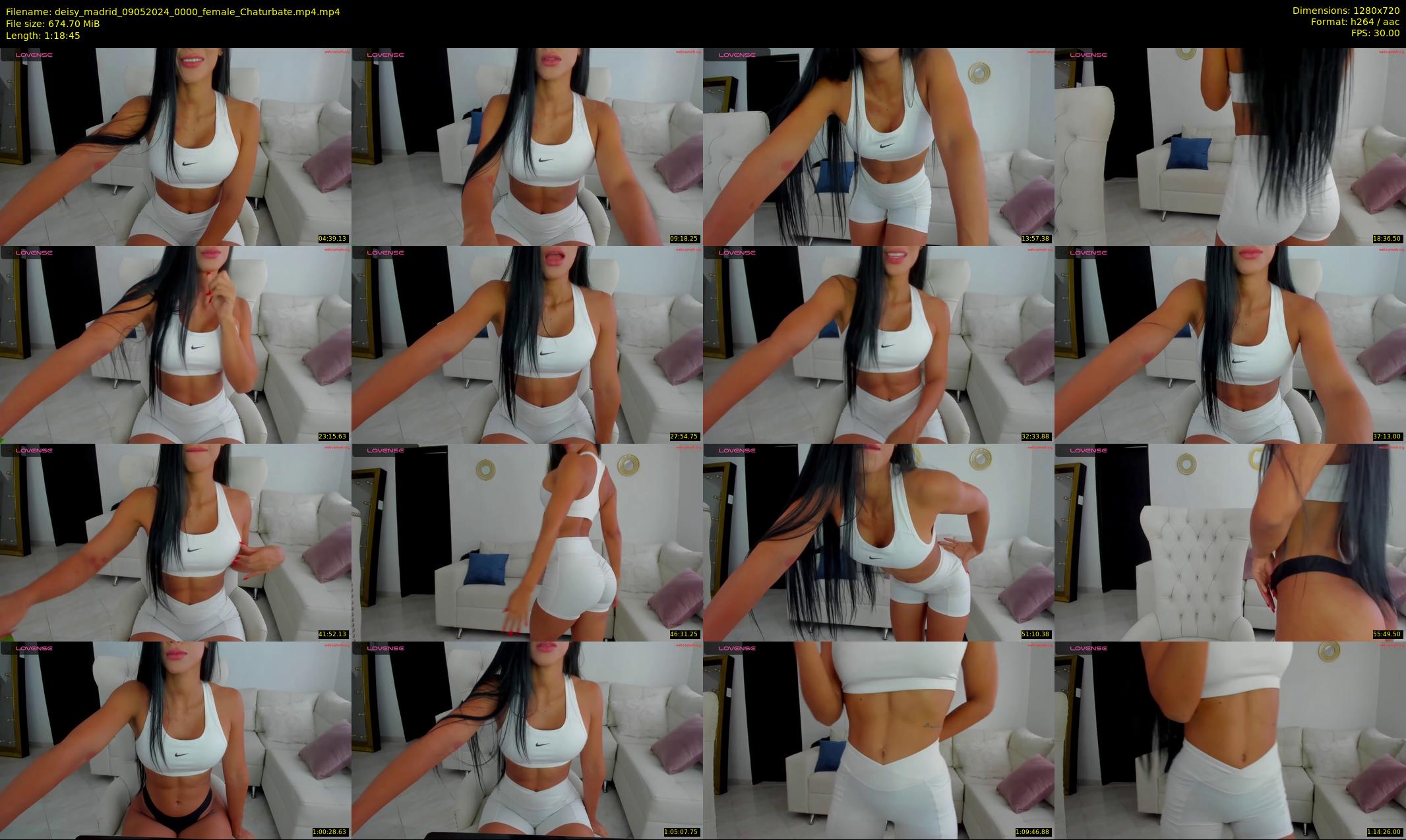 deisy_madrid — 79 minute Chaturbate female cam show recording, 720p, May 9, 2024