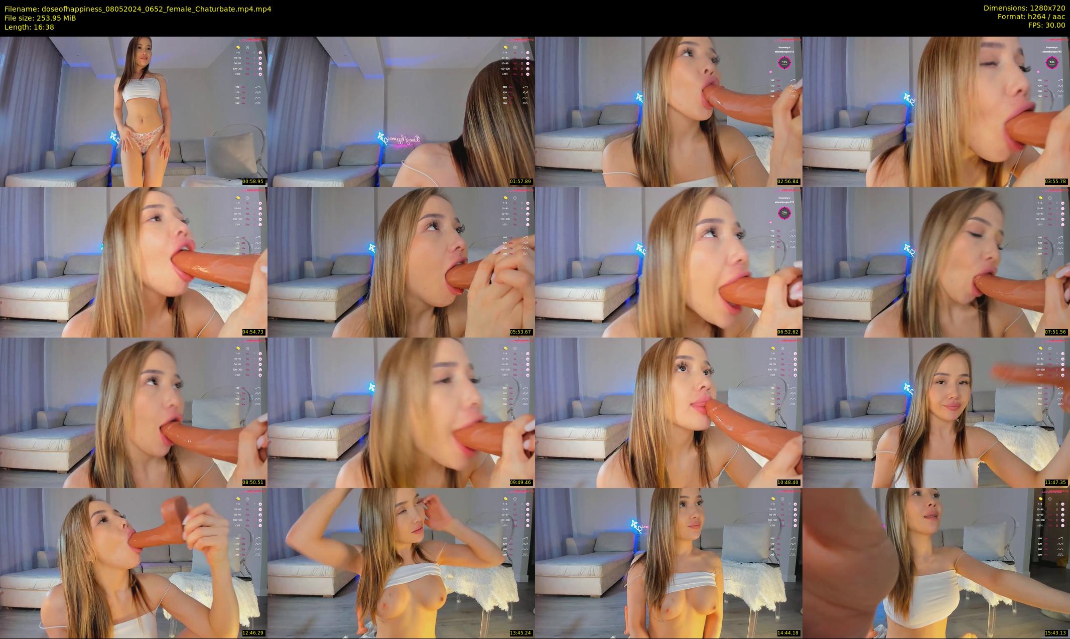 doseofhappiness — 17 minute Chaturbate female cam show recording, 720p, May 8, 2024