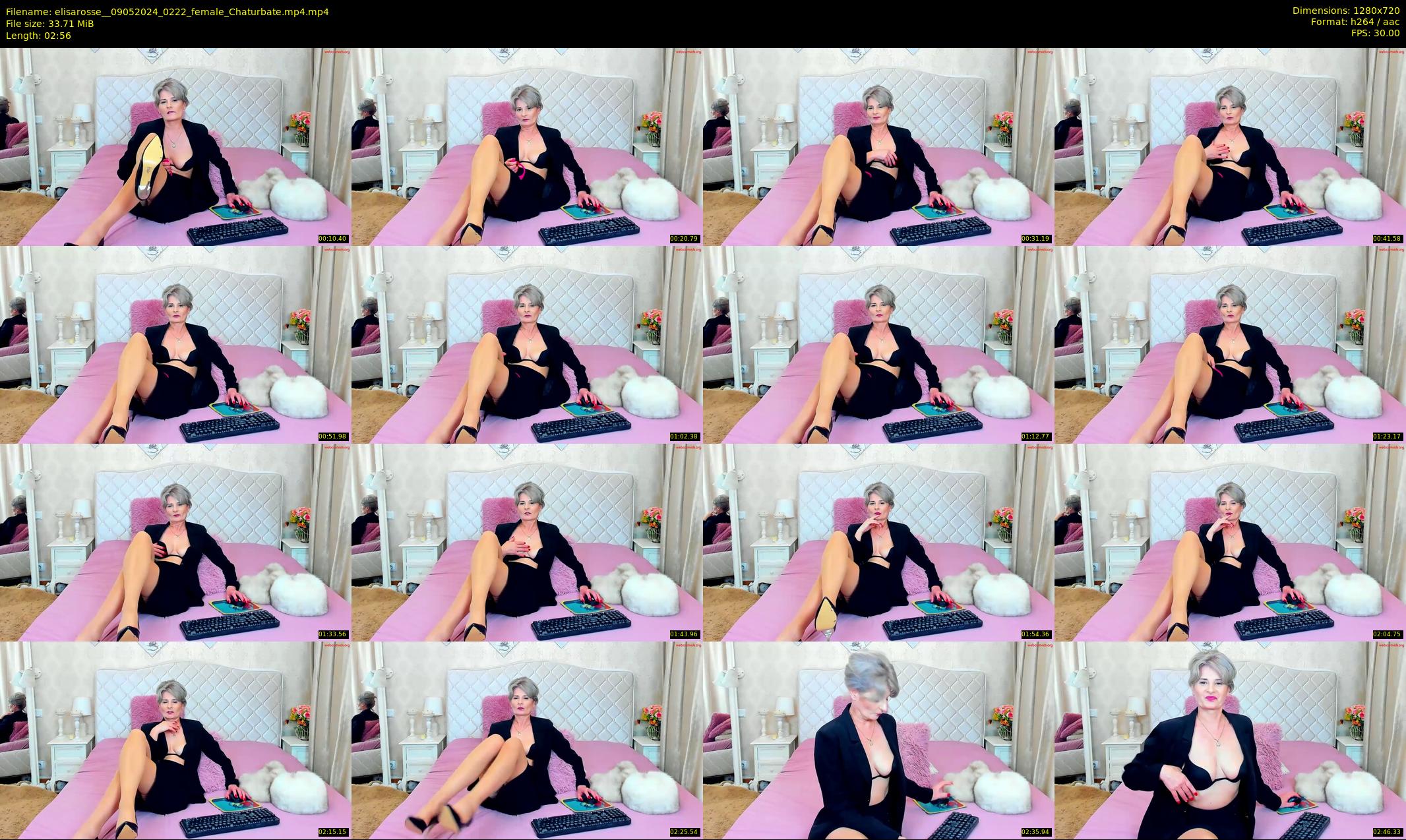 elisarosse_ — 3 minute Chaturbate female cam show recording, 720p, May 9, 2024