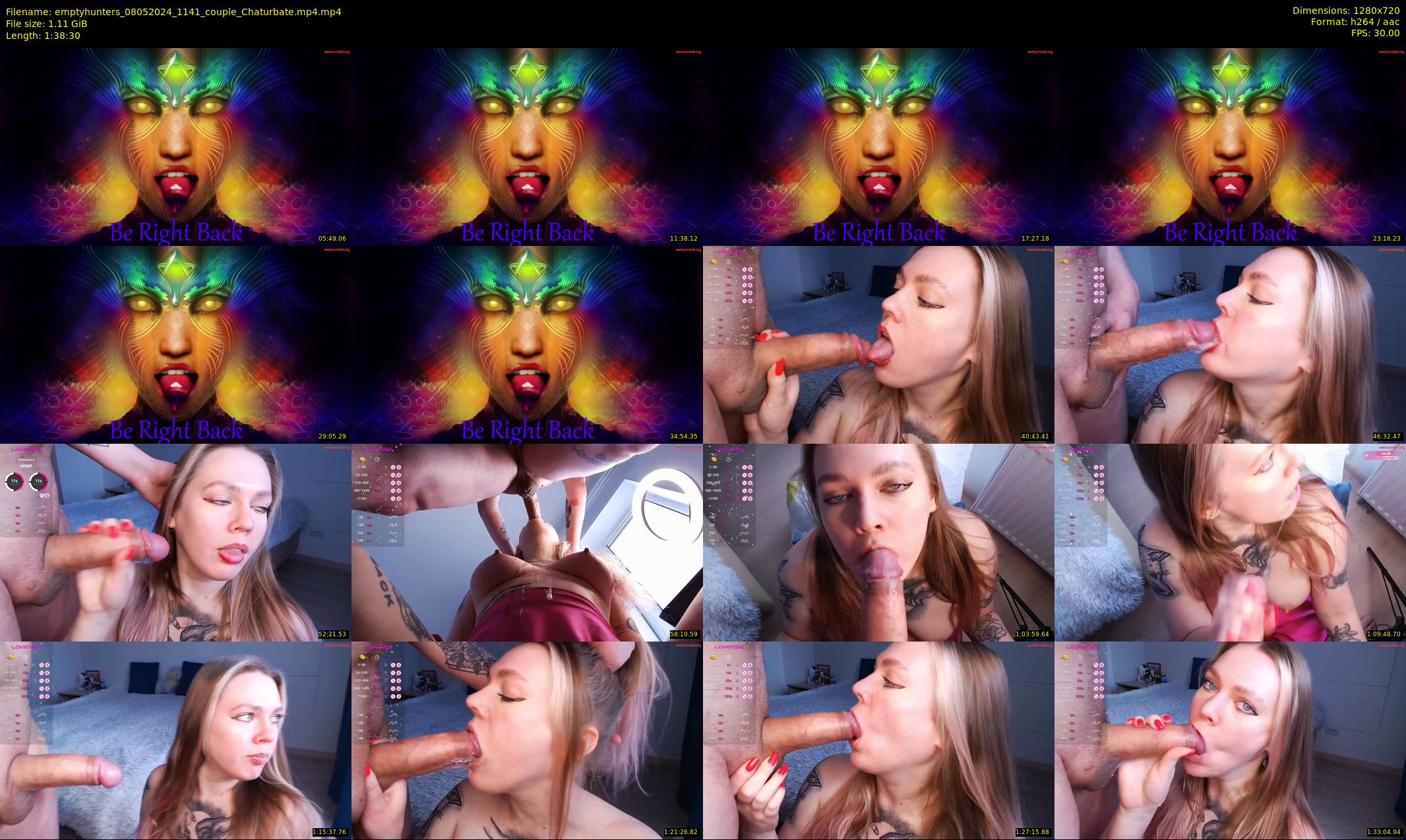 emptyhunters — 99 minute Chaturbate couple cam show recording, 720p, May 8, 2024