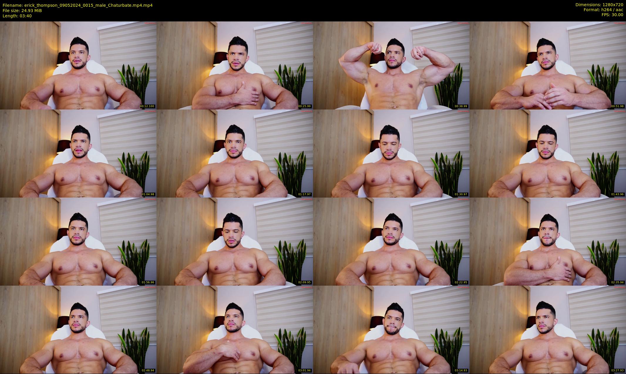 erick_thompson — 4 minute Chaturbate male cam show recording, 720p, May 9, 2024