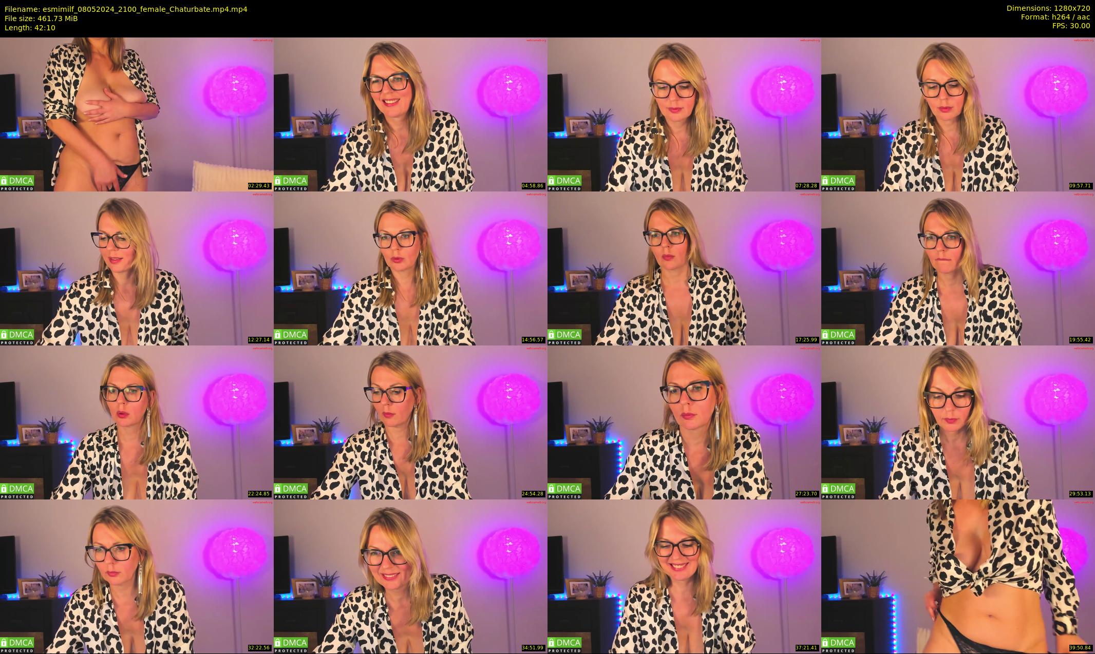 esmimilf — 43 minute Chaturbate female cam show recording, 720p, May 8, 2024