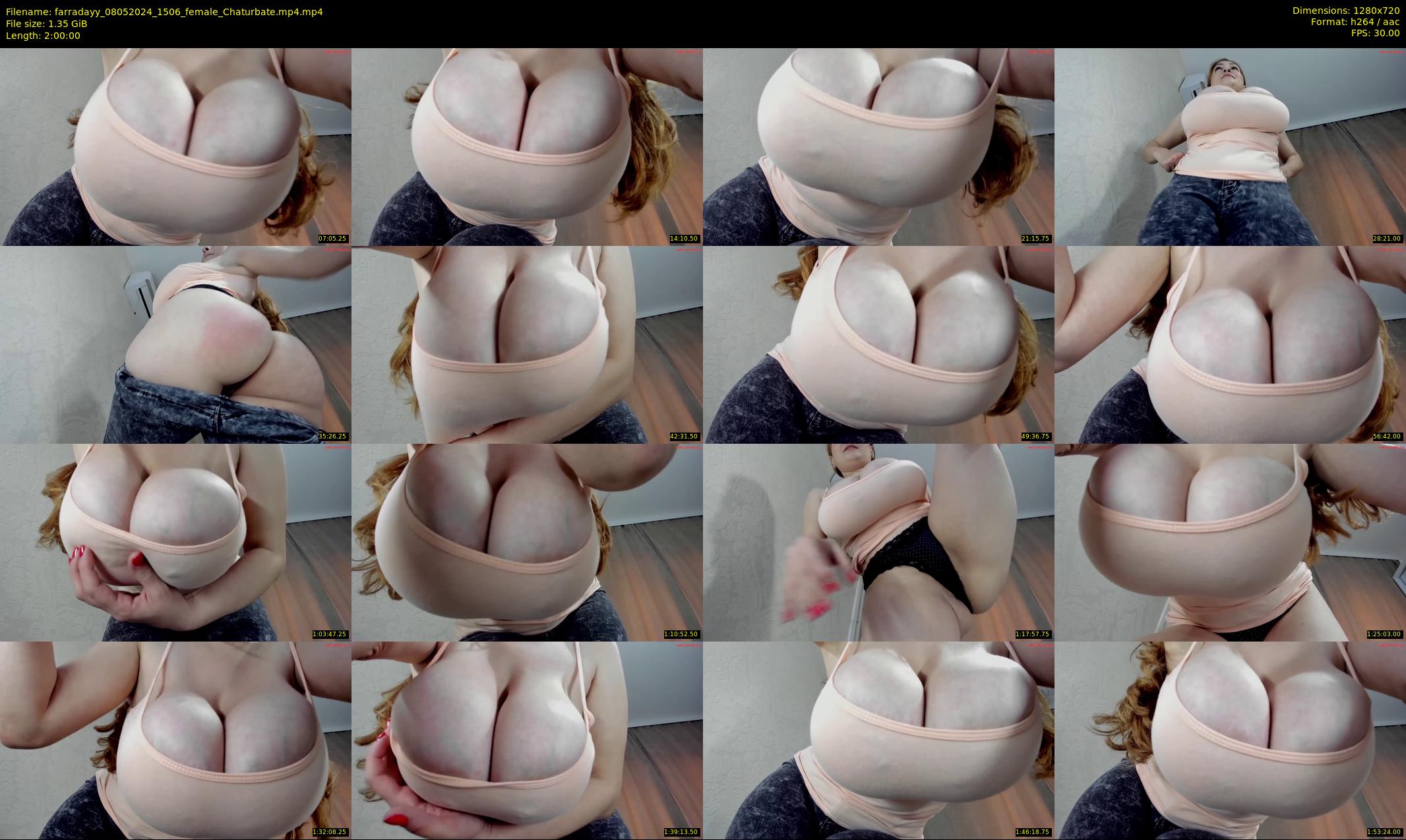 farradayy — 120 minute Chaturbate female cam show recording, 720p, May 8, 2024