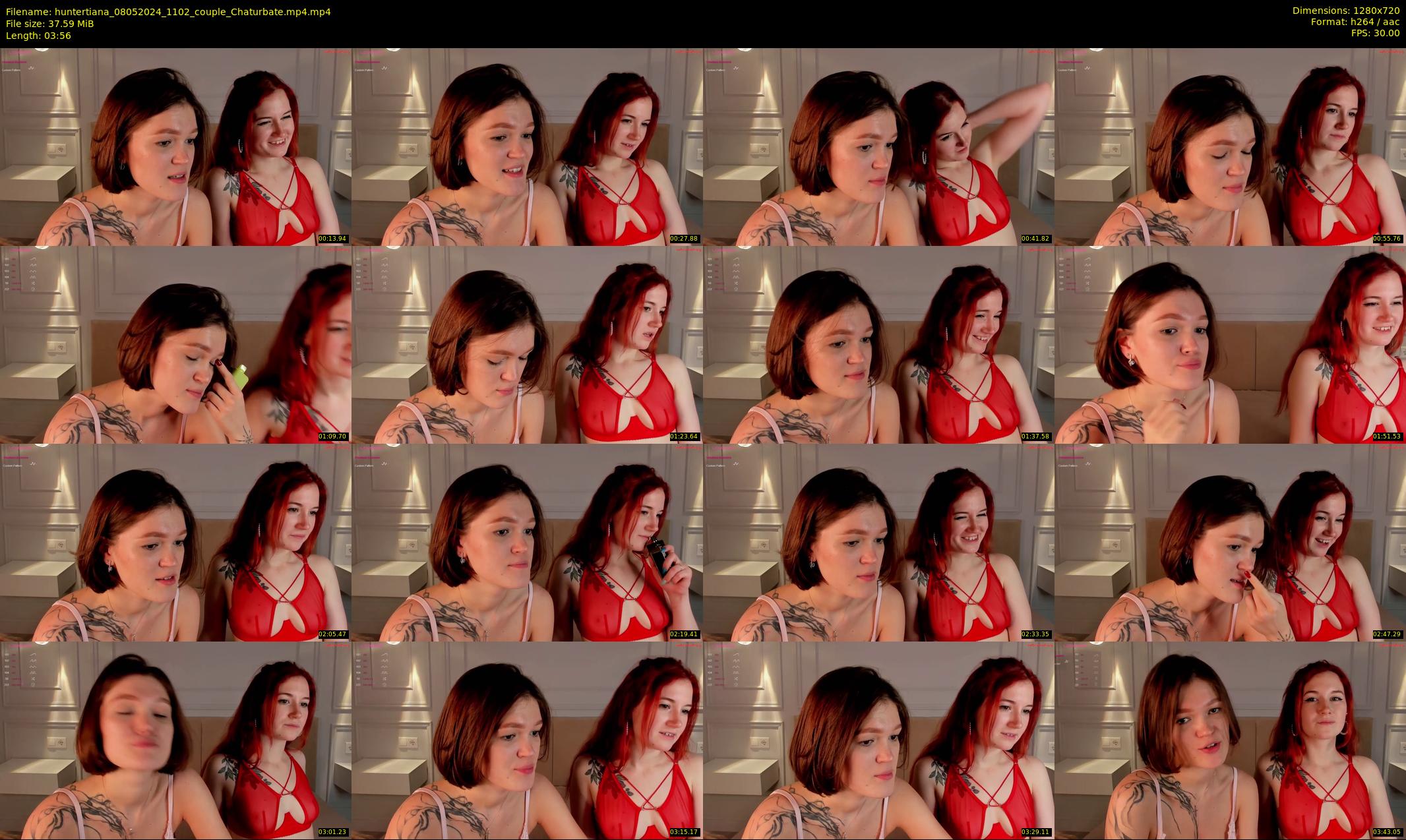 huntertiana — 4 minute Chaturbate female cam show recording, 720p, May 8, 2024