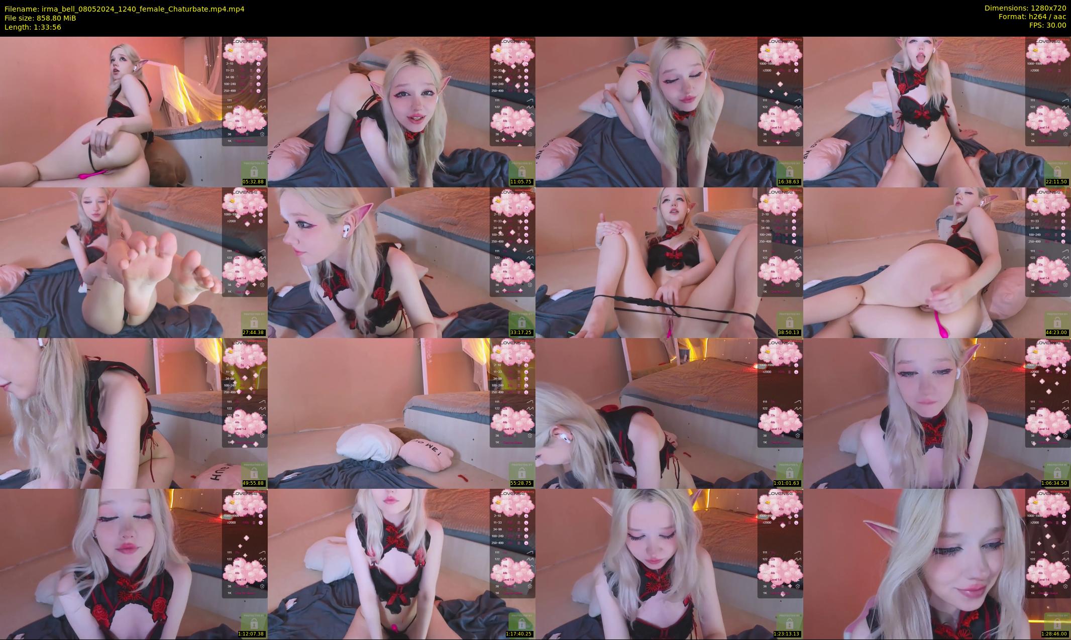 irma_bell — 94 minute Chaturbate female cam show recording, 720p, May 8, 2024