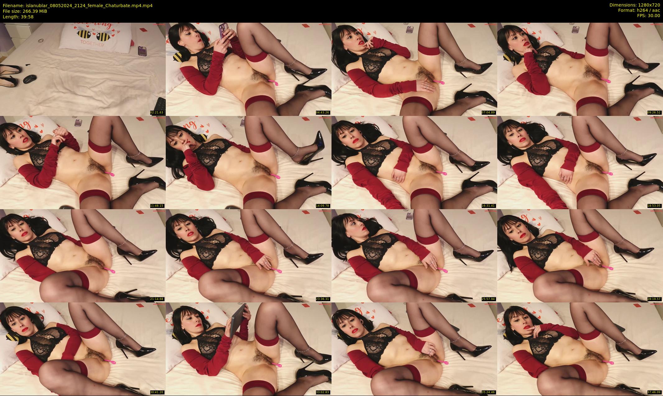 islanublar — 40 minute Chaturbate female cam show recording, 720p, May 8, 2024